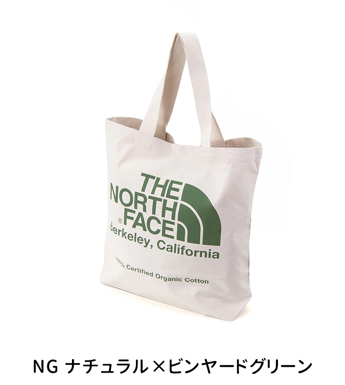 THE NORTH FACE ザノースフェイス オーガニックコットントート(NM82385)(2024SS)｜u-oak｜05