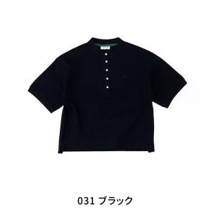 LACOSTE ラコステ レディース リブスタンドカラー5分袖ポロシャツ(PF004J-99)(20...