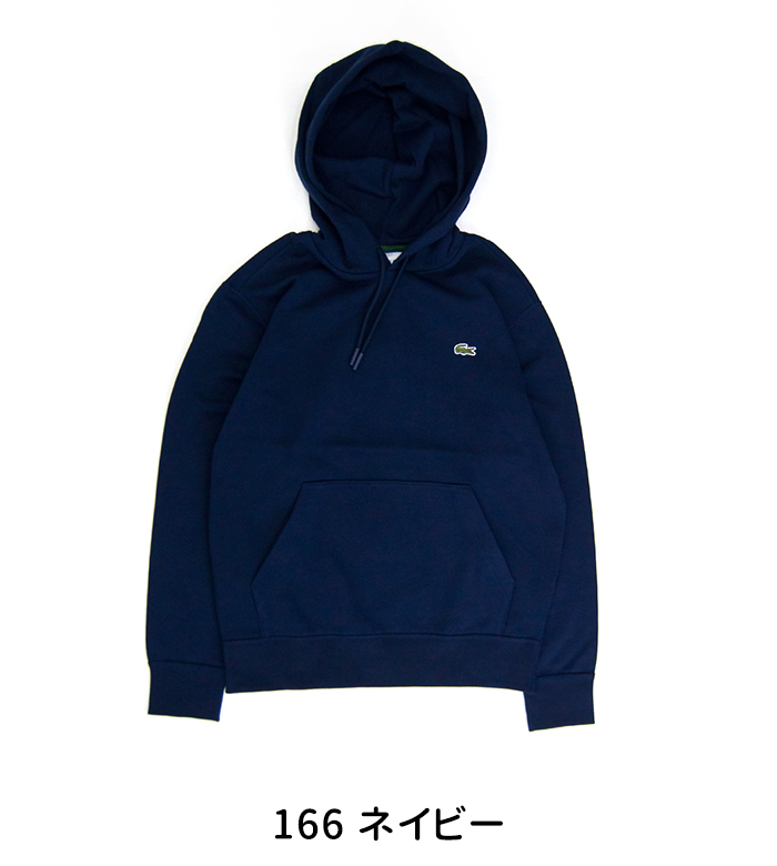 LACOSTE ラコステ メンズ プレミアムスウェットフーディー(SH6925-99)(2023FW...