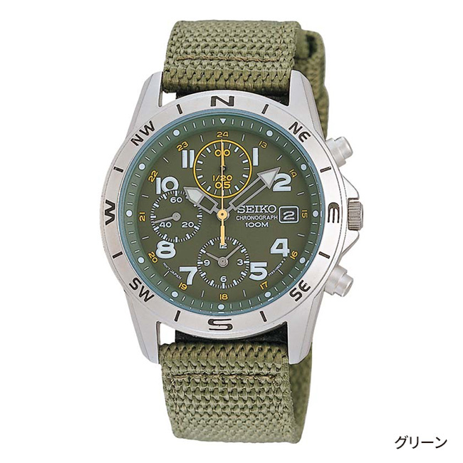 とっておきし福袋 SEIKO セイコークロノグラフ (海外ミリタリーモデル) - 海外 時計