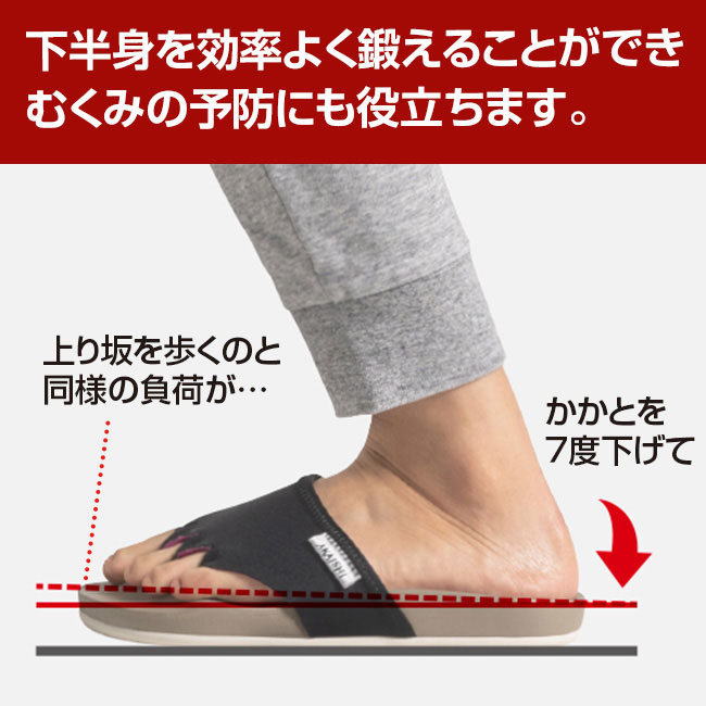 アーチフィッター 5本指エクサルームサンダル AKAISHI 男女兼用