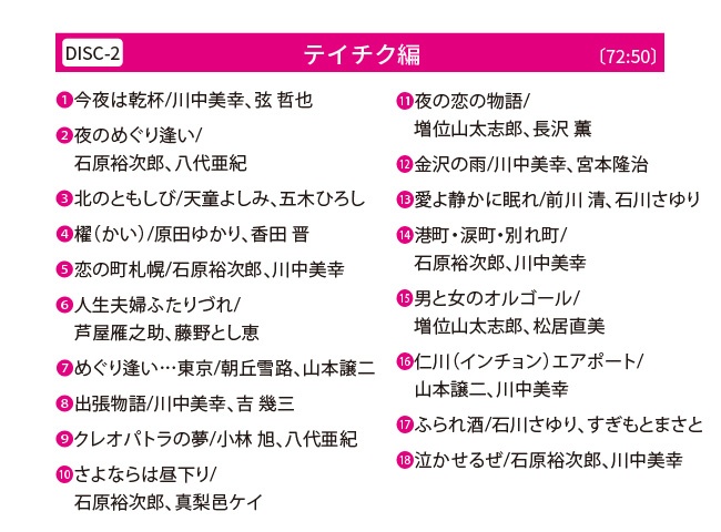 デュエット歌謡大全集 CD6枚組 - デュエット 歌謡曲 昭和 平成 名曲 歌入り カラオケ カートンボックス入り 別冊歌詞ブック付き CD 6枚組  : 240540 : U-PORT(ユーポート) - 通販 - Yahoo!ショッピング