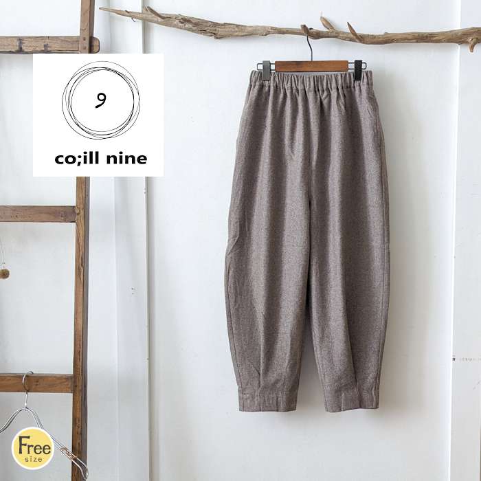 パドカレ　パンツ junhashimoto（ジュンハシモト）の「P09 EASY TUCK PANTS