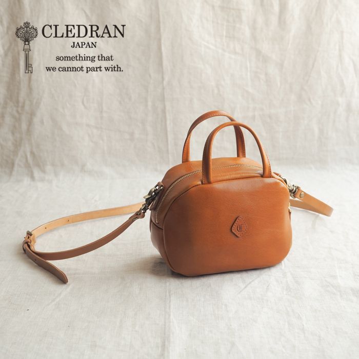 CLEDRAN クレドラン ころんとかわいいフォルムの2WAYショルダーバッグ 