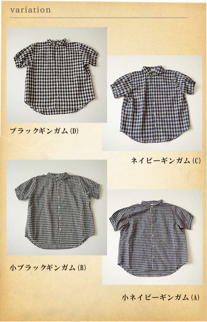 美品｜イチ ichi 後ろボタンリネンギャザーブラウス 麻 ギンガムチェック 赤 UpcycleLino】ギンガムチェックギャザーブラウス｜nest Robe