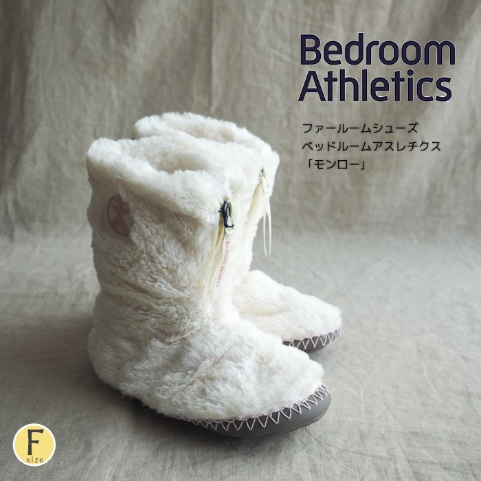 Bedroom Athletics ベッドルームアスレチクス ルームシューズ モンロー フリーサイズ ふわもこ 冬 秋 81 Off 部屋履き レディース もこもこ あったか