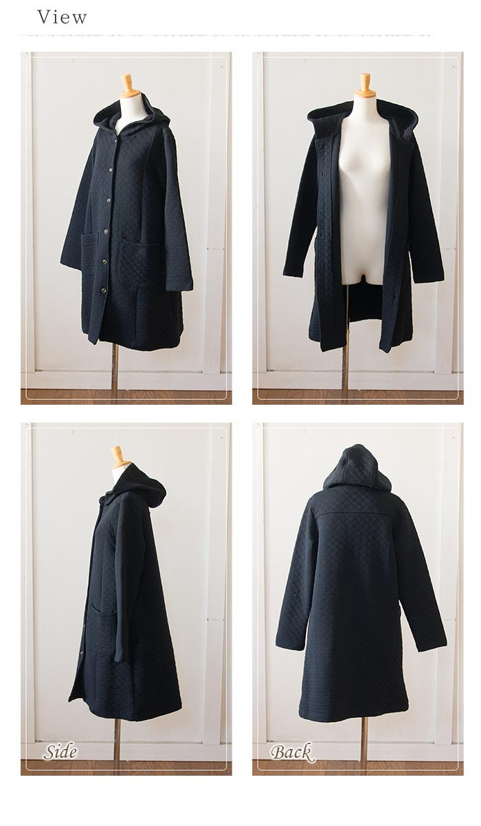 SUN VALLEY SUNVALLEY サンバレー キルトコート ロングコート