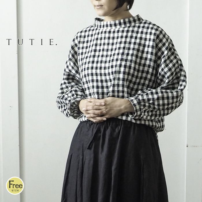 ATELIER EQUAL（アトリエイコール） TUTIE ツチエ ギンガムチェック 