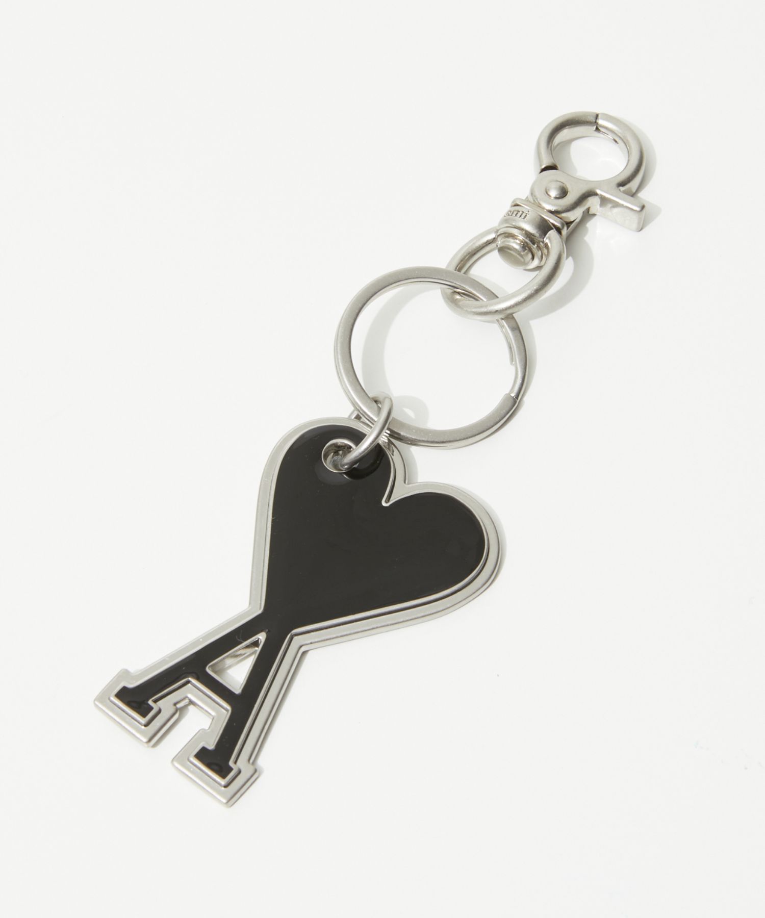 アミ パリス AMI PARIS UKR906.363 キーリング AMI DE COEUR KEYRING レディース ハートロゴ コンパクト キーホルダー バッグチャーム メタル 爆買 |  | 01