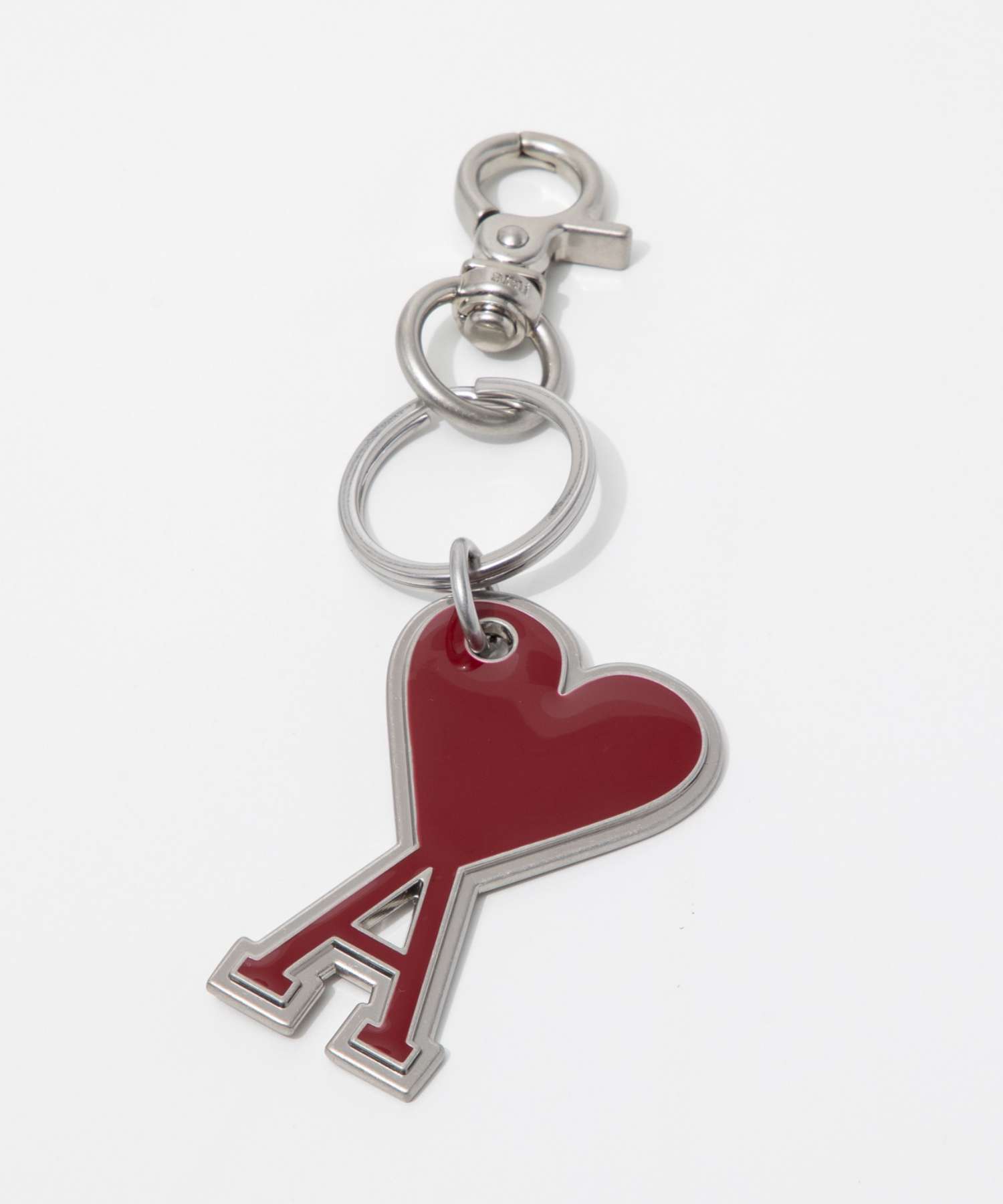 アミ パリス AMI PARIS UKR906.363 キーリング AMI DE COEUR KEYRING レディース ハートロゴ コンパクト キーホルダー バッグチャーム メタル 爆買 |  | 02