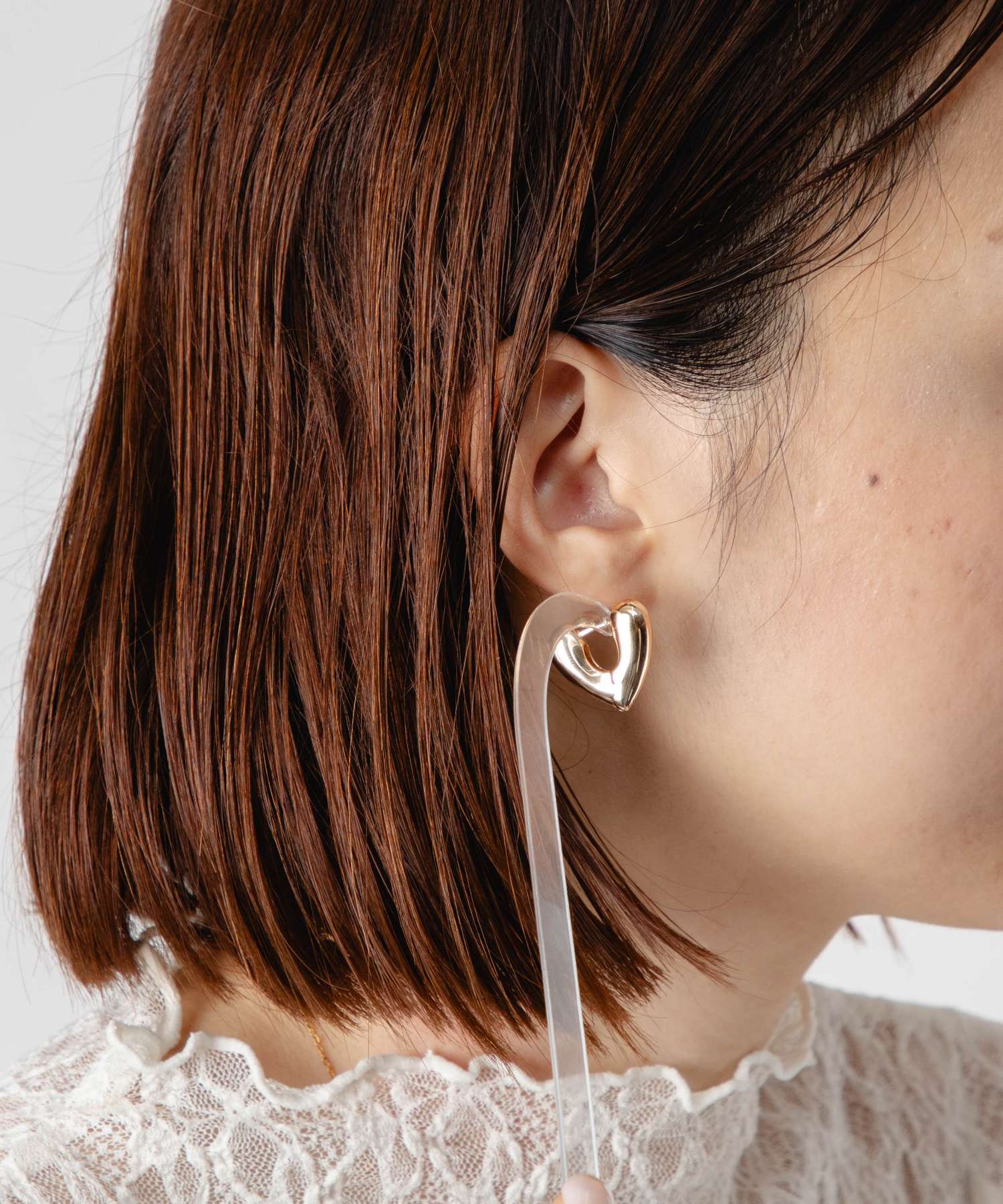 ANNIKA INEZ アニカイネズ Small Heart Hoops スモール ハート