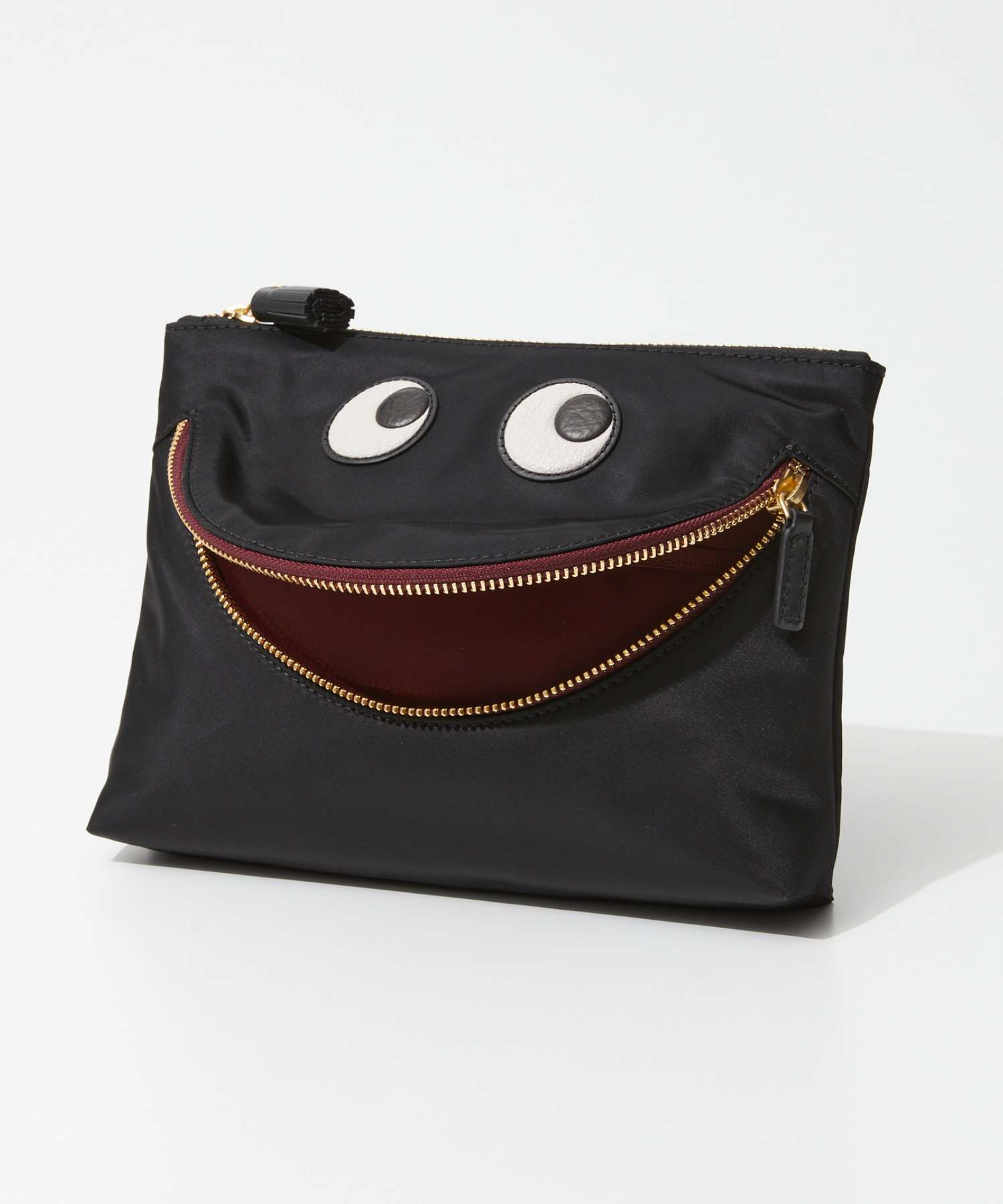 美品☆中古GIRLIE STUFF ブラックポーチ