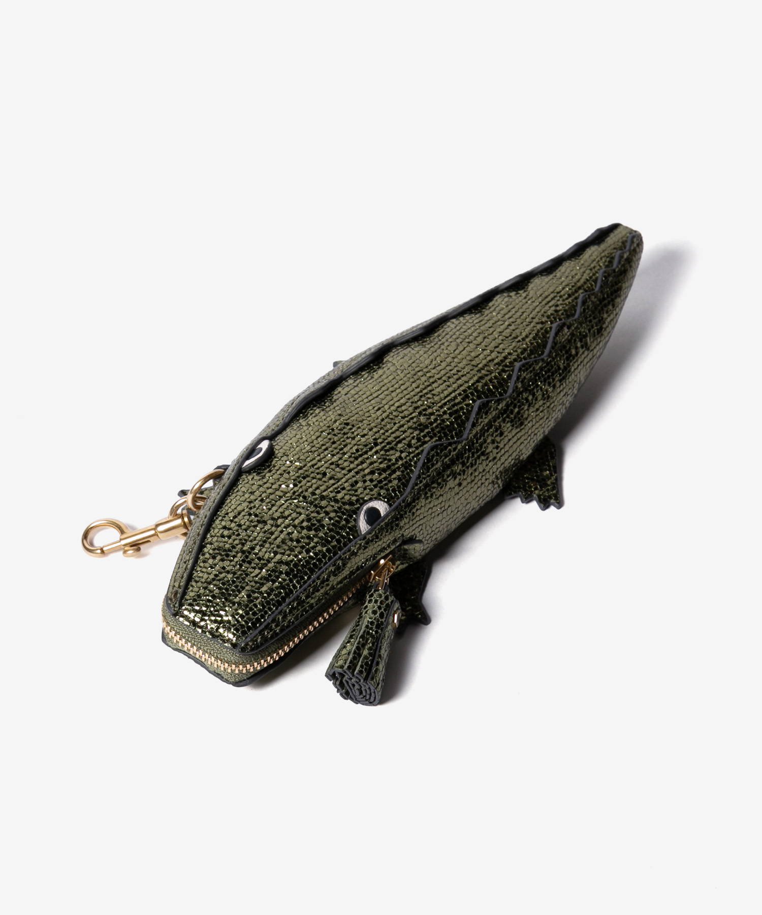 アニヤ ハインドマーチ ANYA HINDMARCH Crocodile Pouch クロコダイル ポーチ 5050925205658 ポーチ ワニ レディース 雑貨 小物 爆買の画像