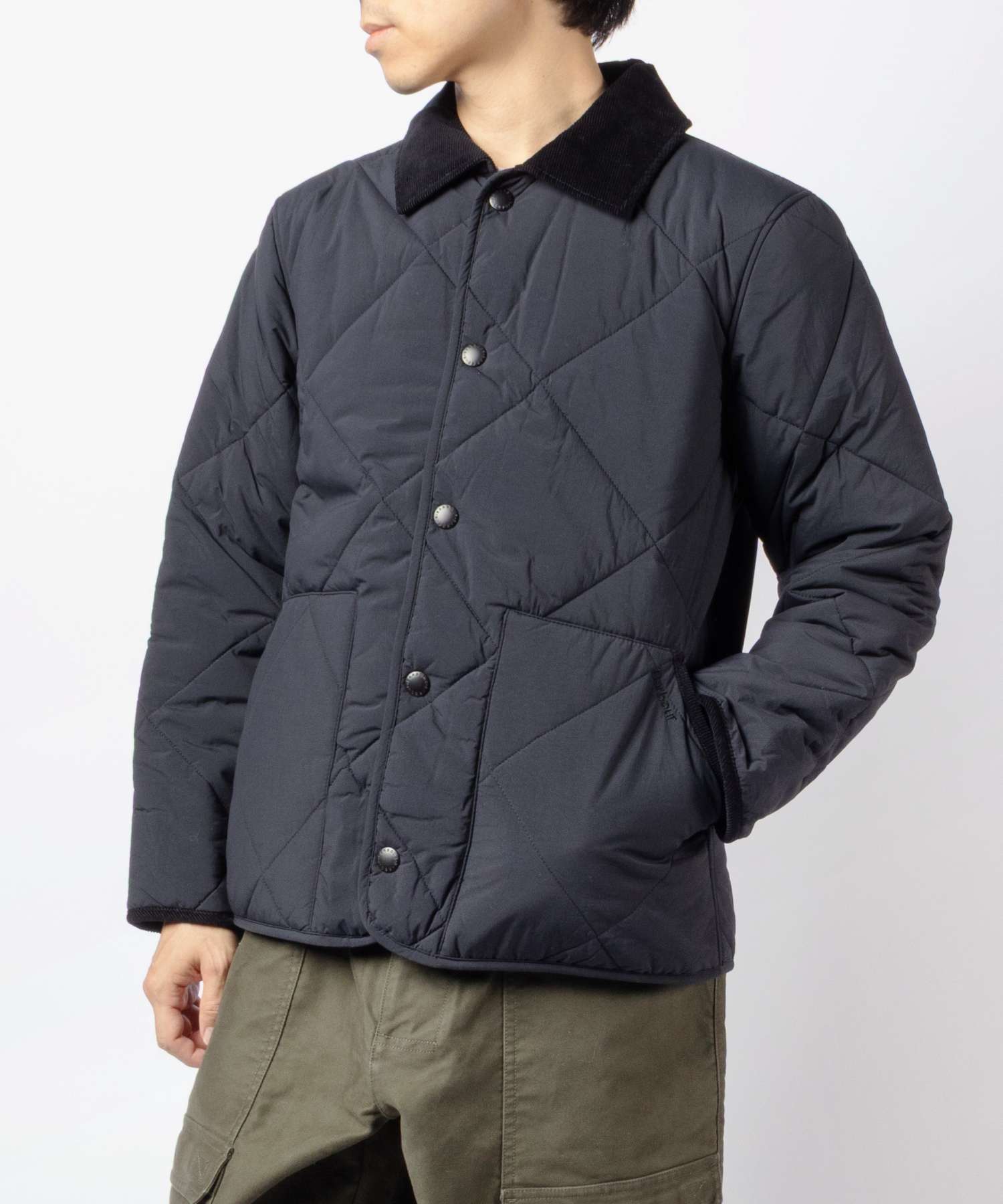 バブアー Barbour MODIFIED SHORT LIDDESDALE QUILTED JACKETED JACKET モディファイド ショート リデスデイル キルテッド ジャケット MQU1866 メンズ アウター | Barbour | 01
