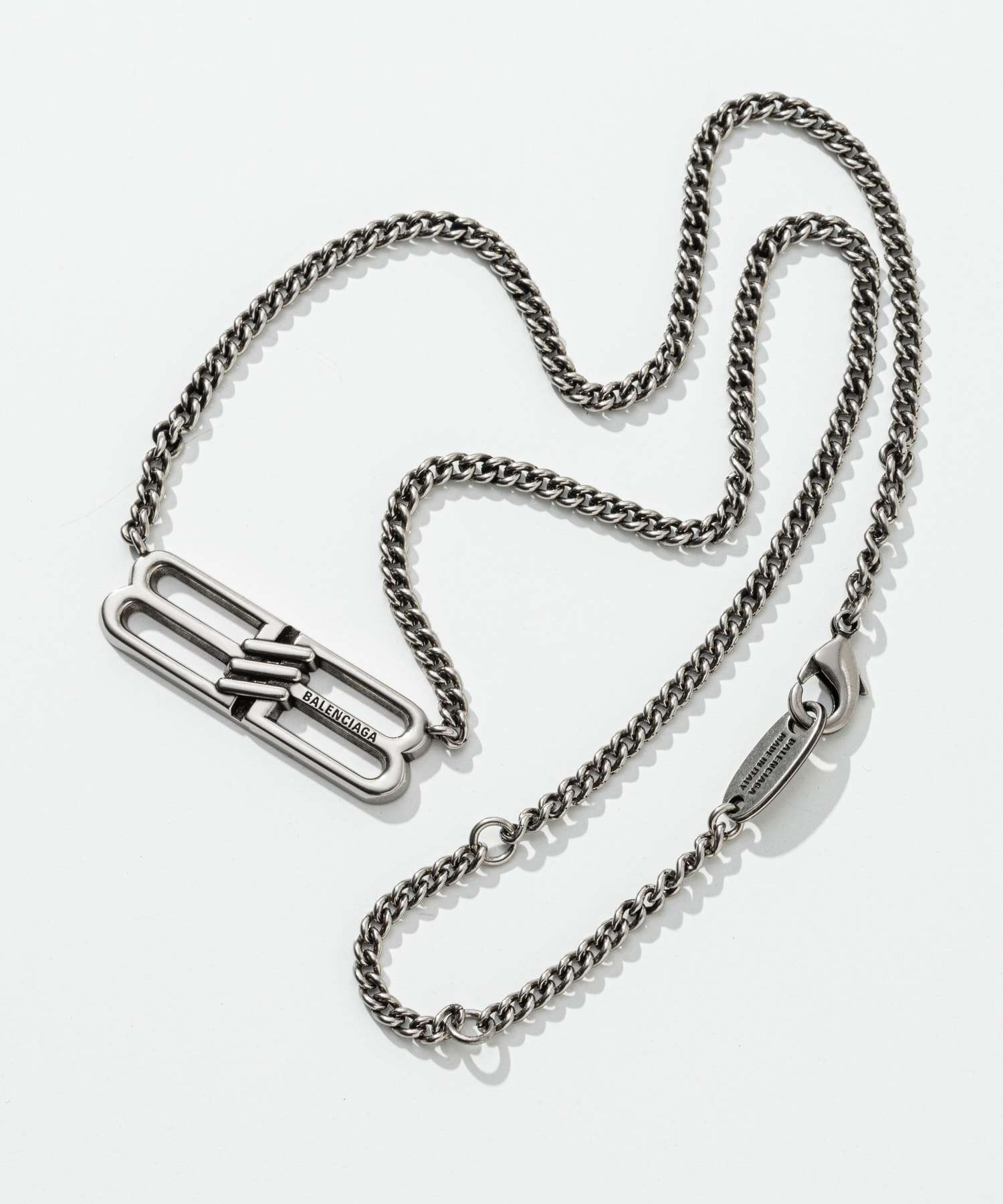 BALENCIAGA バレンシアガ BB Icon ネックレス 696223 TZ99I 911