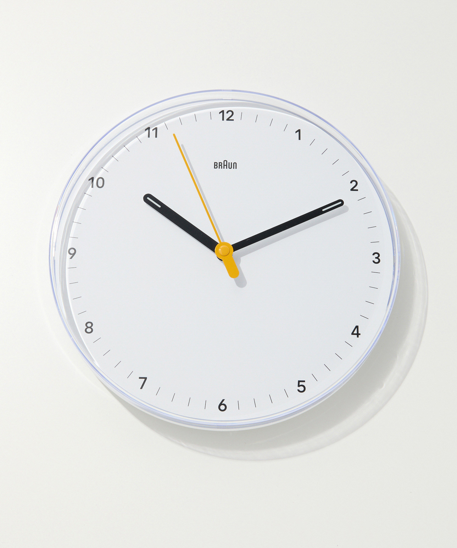 ブラウン BRAUN Wall Clock ウォールクロック Time Teacher タイムティーチャー BC26 掛け時計 直径23cm ユニセックス 時計 ブラック ホワイト 爆買 | BRAUN | 02