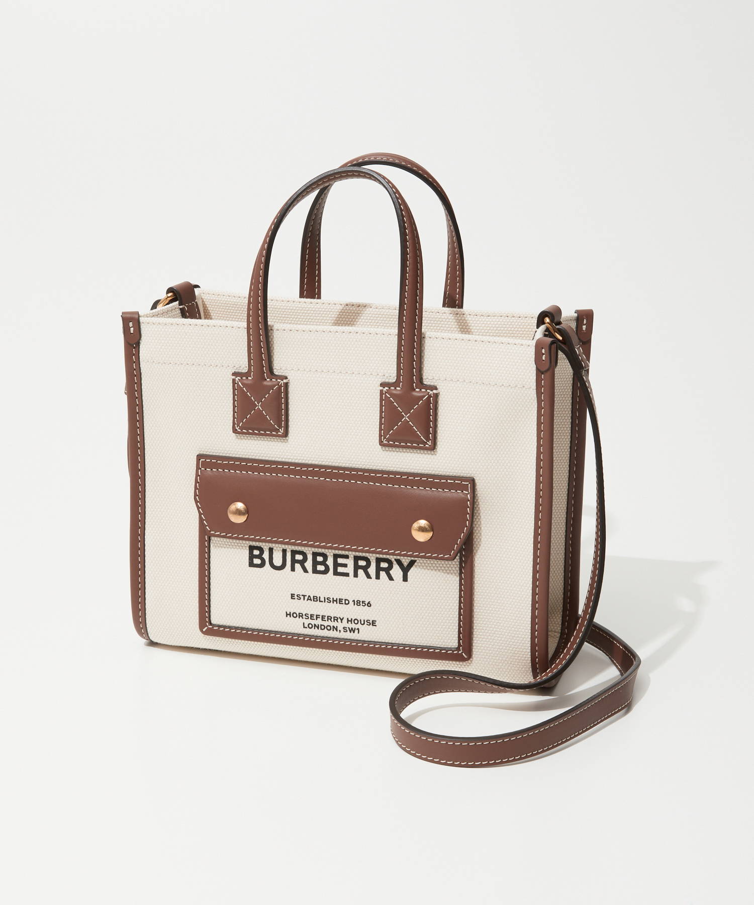 バーバリー BURBERRY FREYA MINI FREYA TOTE 8044143 A1395...