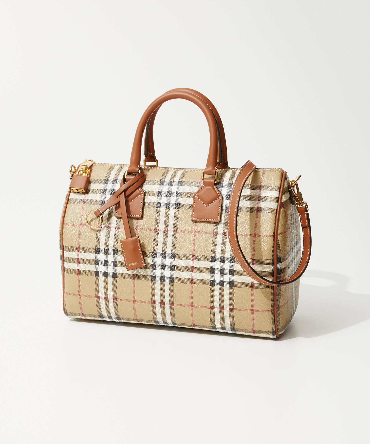 バーバリー BURBERRY 8071355 ハンドバッグ LL MD BOWLING DFC レデ...