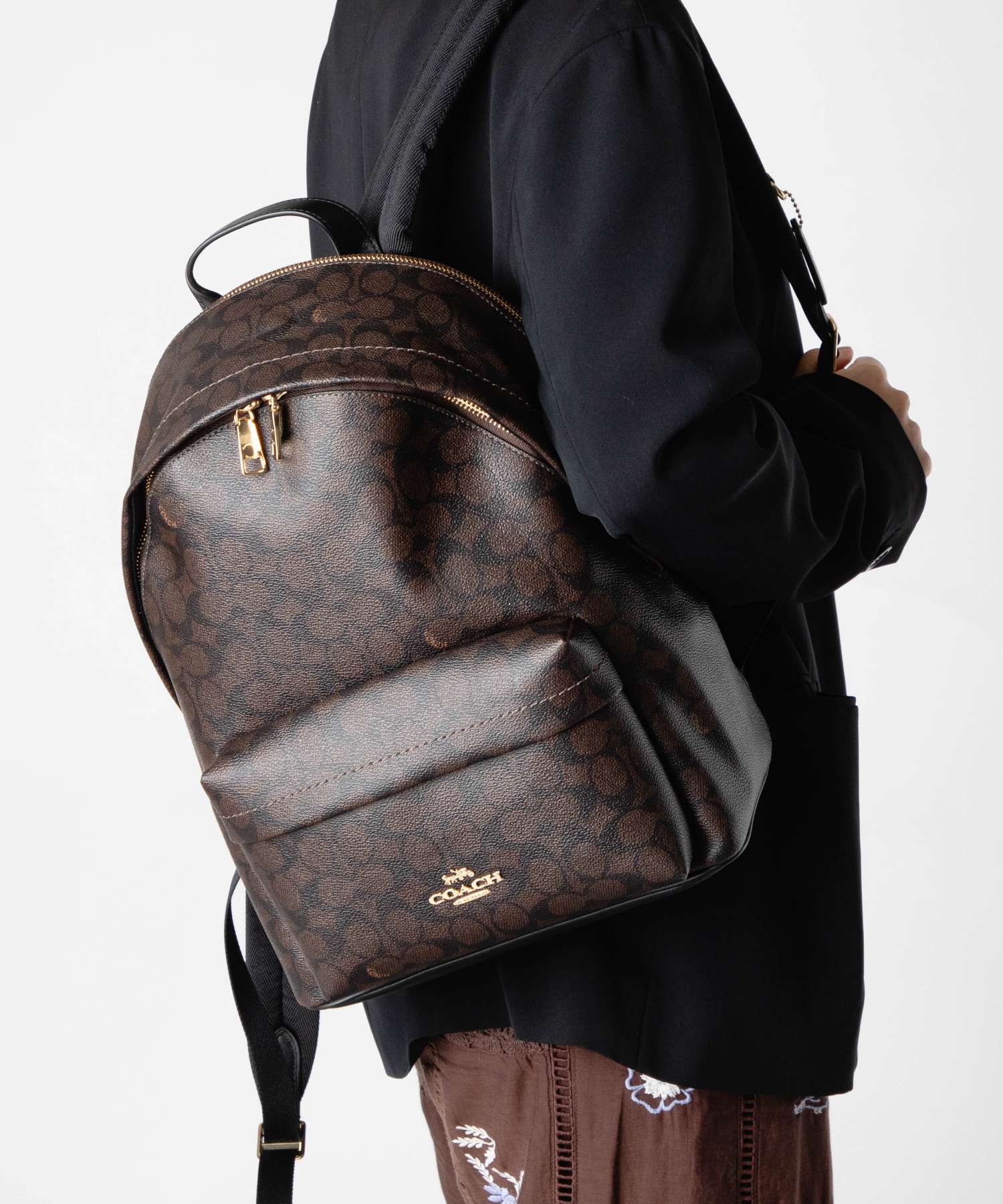 コーチ COACH TAYLOR SMALL BACKPACK IN SIGNATURE CANVAS テイラー スモール バックパック シグネチャー キャンバス CDW76 | COACH | 01