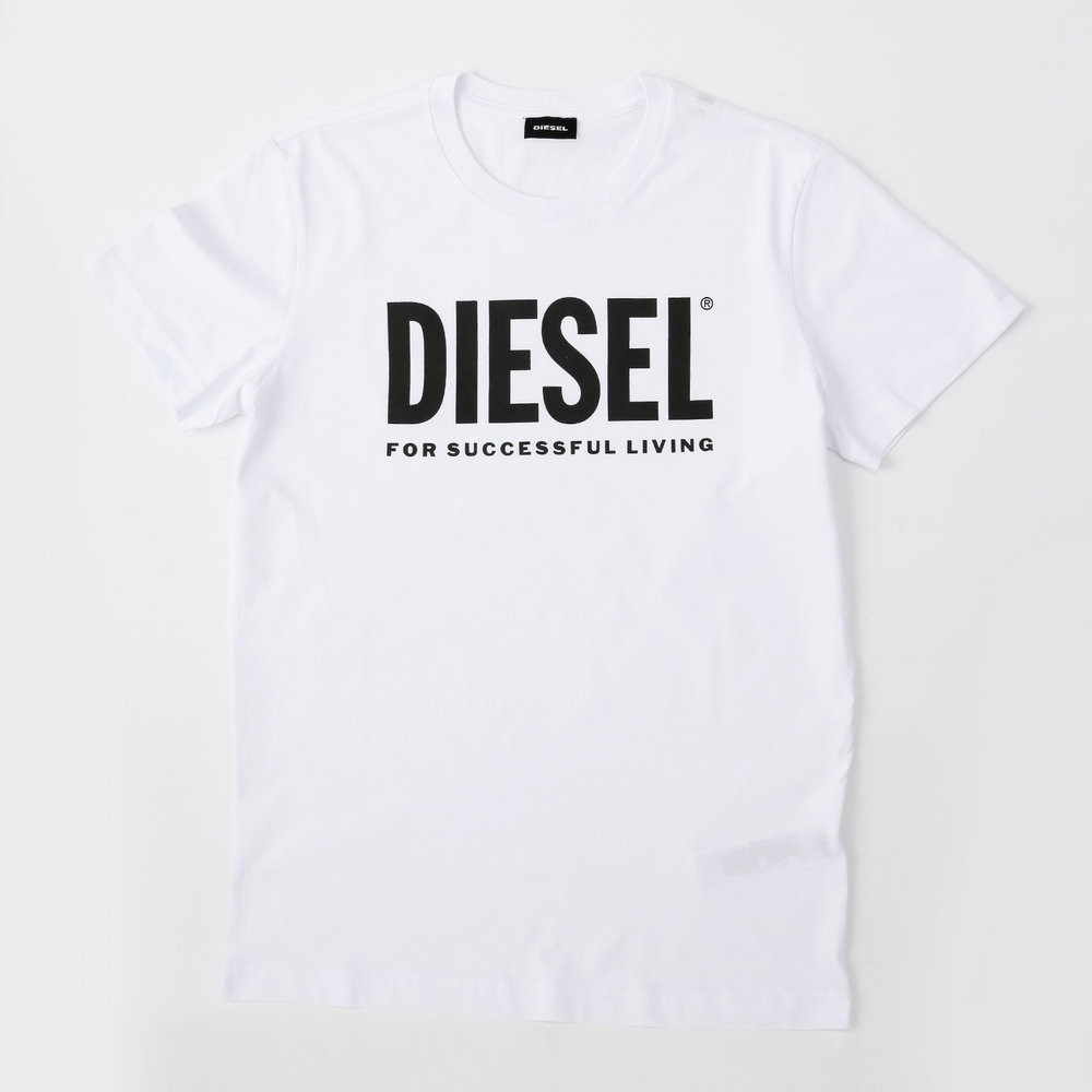 ディーゼル Tシャツ 2020新作 DIESEL メンズ トップス Tシャツ コンビロゴ