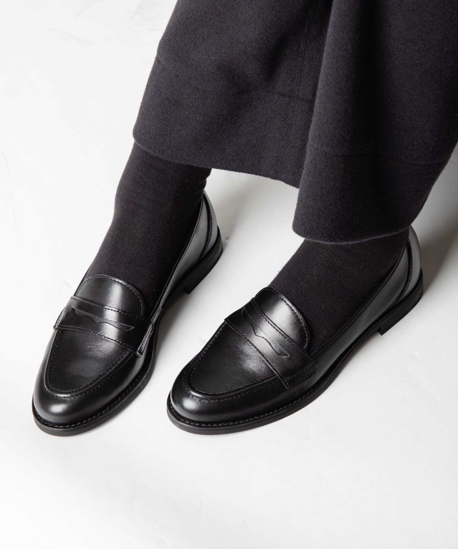 【正規品】 エネス ENESS COIN LOAFERS コインローファー ST-1201 ローファー レザー レディース シューズ | eness | 01
