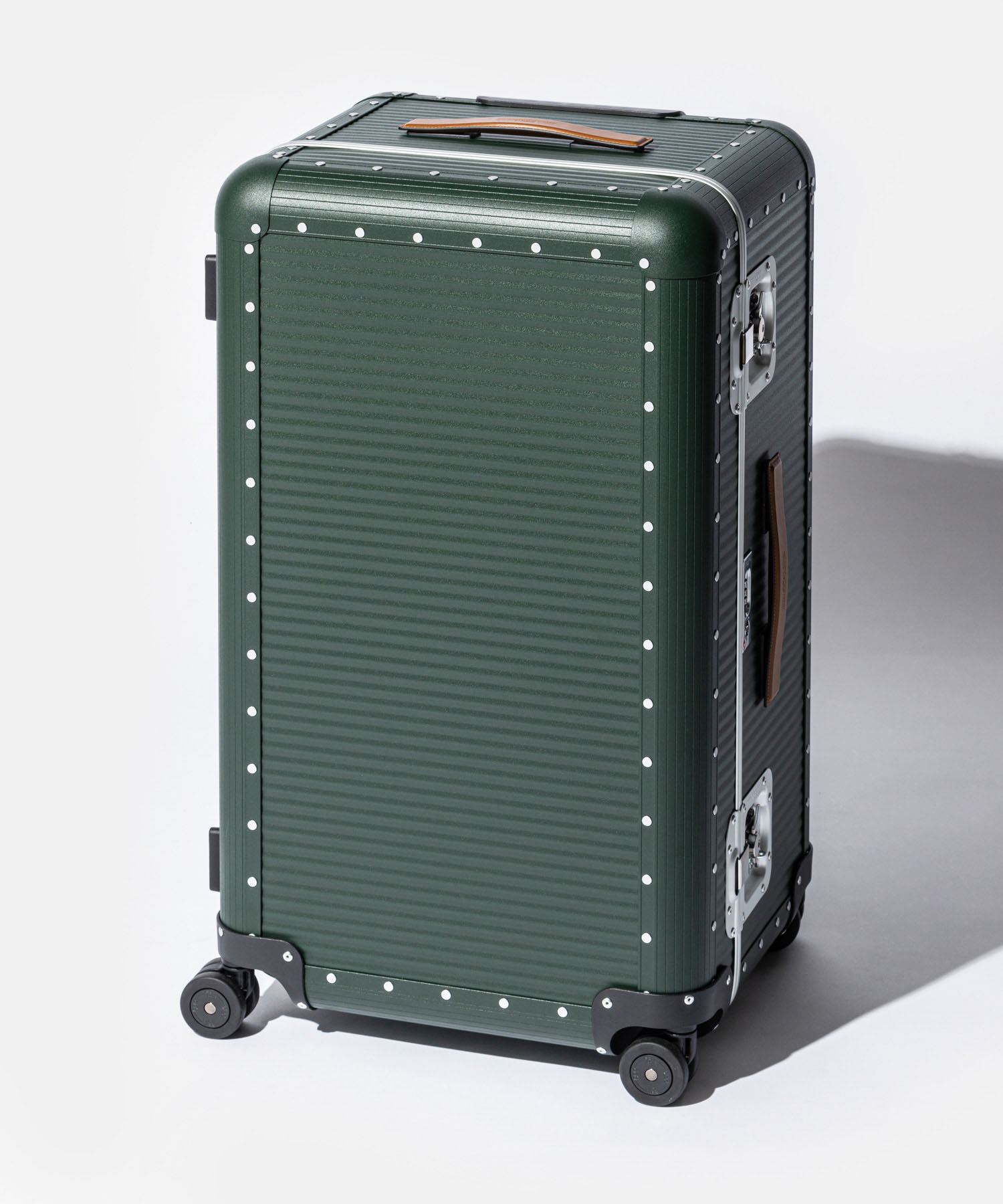 ファブリカ ペレッテリエ ミラノ FPM BANK TRUNK ON WHEELS LUGGAGE チェックイントランク A1507315826 A1507315403 96L 爆買 | FPM | 02