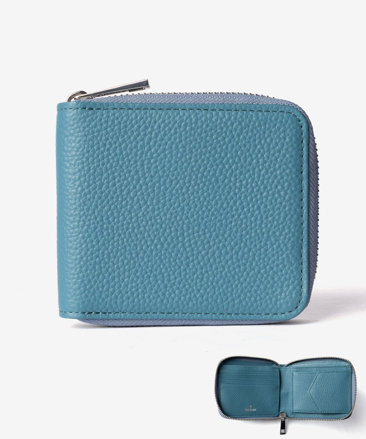 【名入れ】ギオネ GUIONNET DRYGRAIN ZIP WALLET ドライグレイン ジップウォレット PG508 ラウンドジップ 二つ折り財布 レザー ユニセックス 財布 | GUIONNET | 09