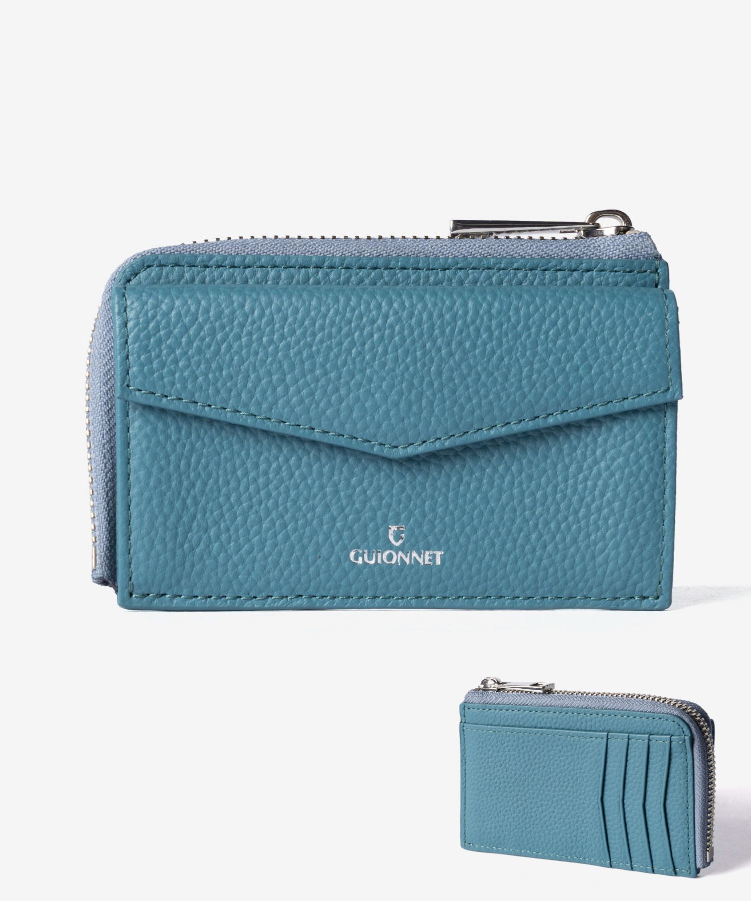 【名入れ】ギオネ GUIONNET DRYGRAIN FRAGMENTCASE ドライグレイン フラグメントケース PG509 コインケース カードケース 小銭入れ レザー ユニセックス 財布 | GUIONNET | 09