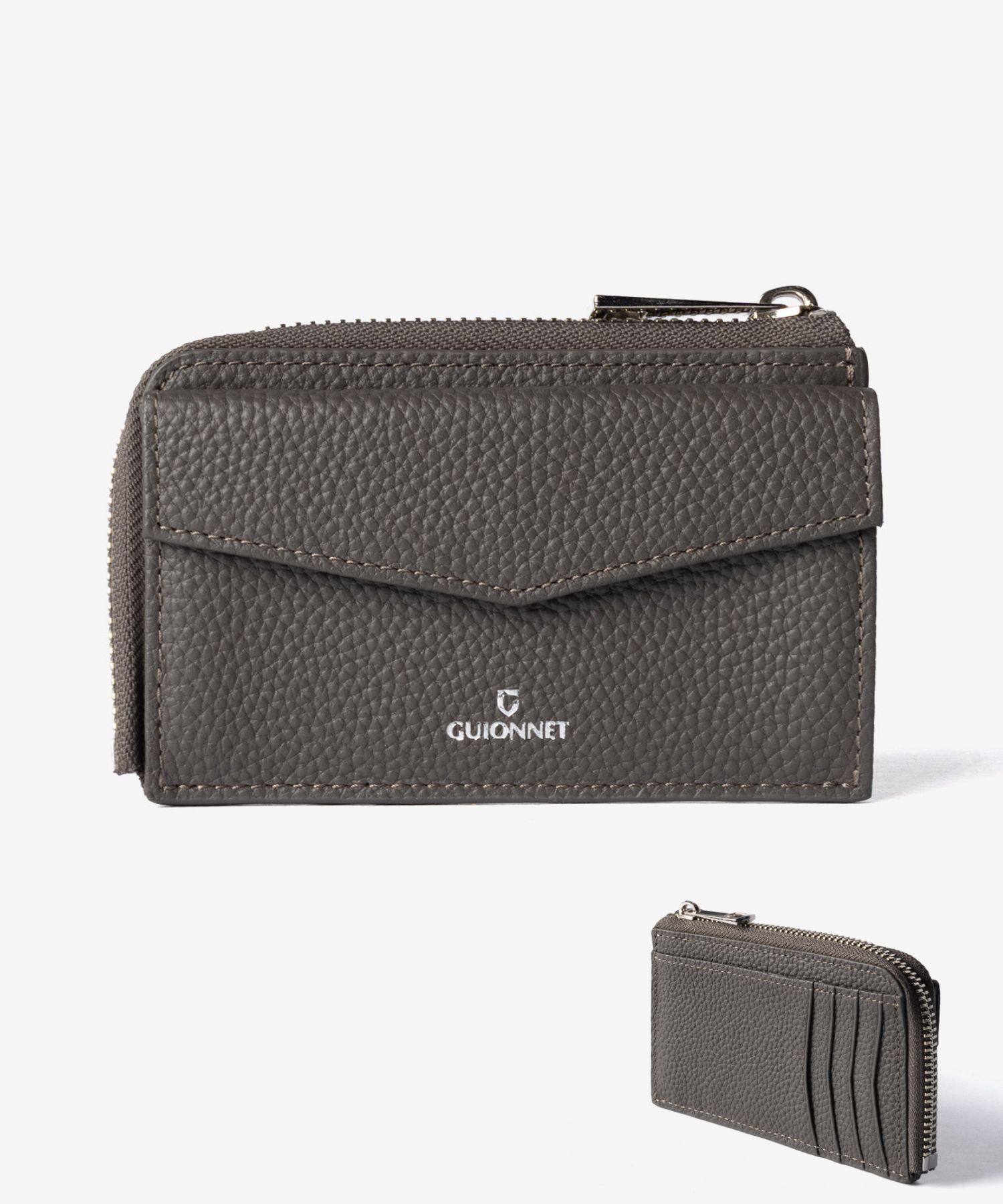 【名入れ】ギオネ GUIONNET DRYGRAIN FRAGMENTCASE ドライグレイン フラグメントケース PG509 コインケース カードケース 小銭入れ レザー ユニセックス 財布 | GUIONNET | 08