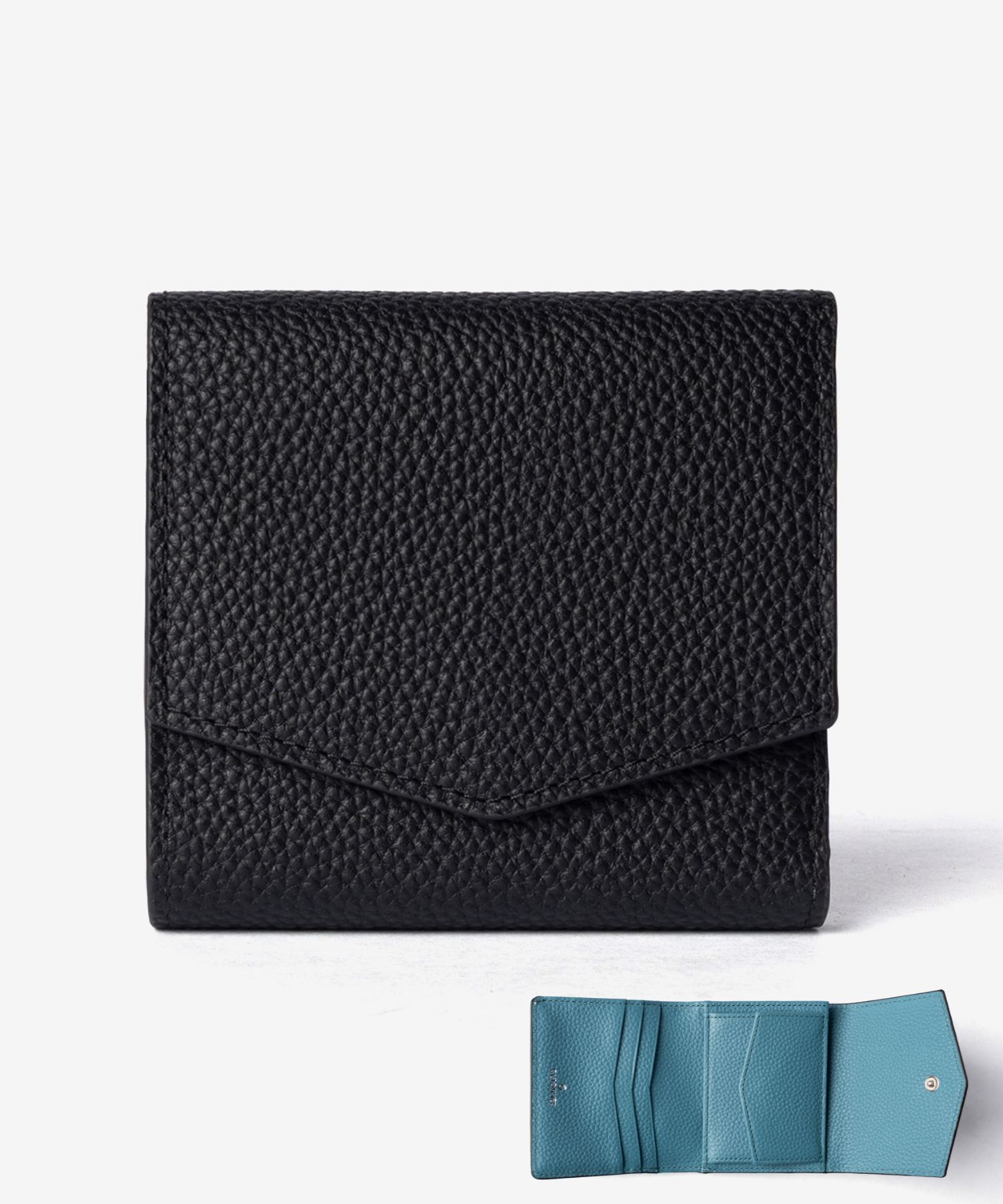 【名入れ】ギオネ GUIONNET DRYGRAIN ROLL WALLET ドライグレイン ロールウォレット PG510A 三つ折り財布 レザー ユニセックス 財布 | GUIONNET | 13