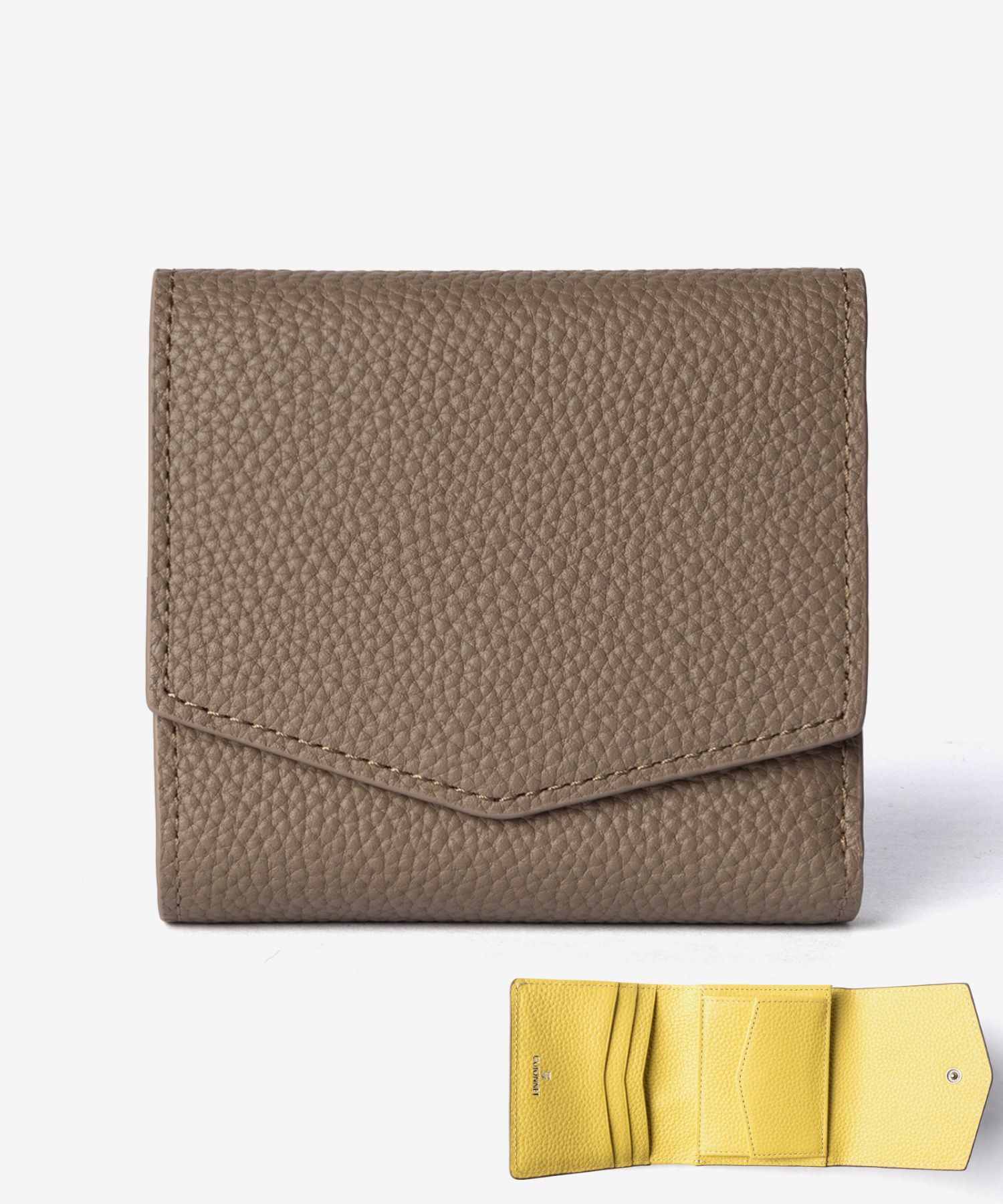 【名入れ】ギオネ GUIONNET DRYGRAIN ROLL WALLET ドライグレイン ロールウォレット PG510A 三つ折り財布 レザー ユニセックス 財布 | GUIONNET | 19