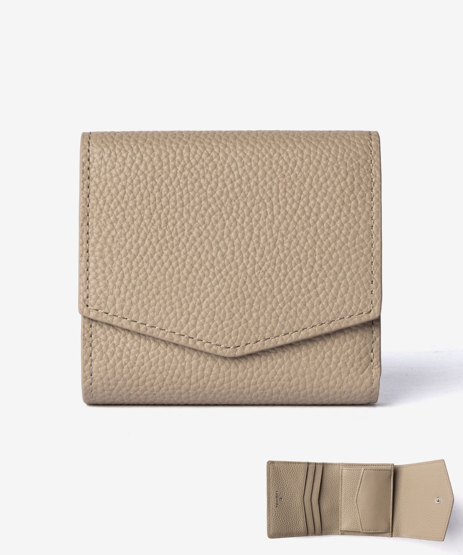 【名入れ】ギオネ GUIONNET DRYGRAIN ROLL WALLET ドライグレイン ロールウォレット PG510A 三つ折り財布 レザー ユニセックス 財布 | GUIONNET | 04