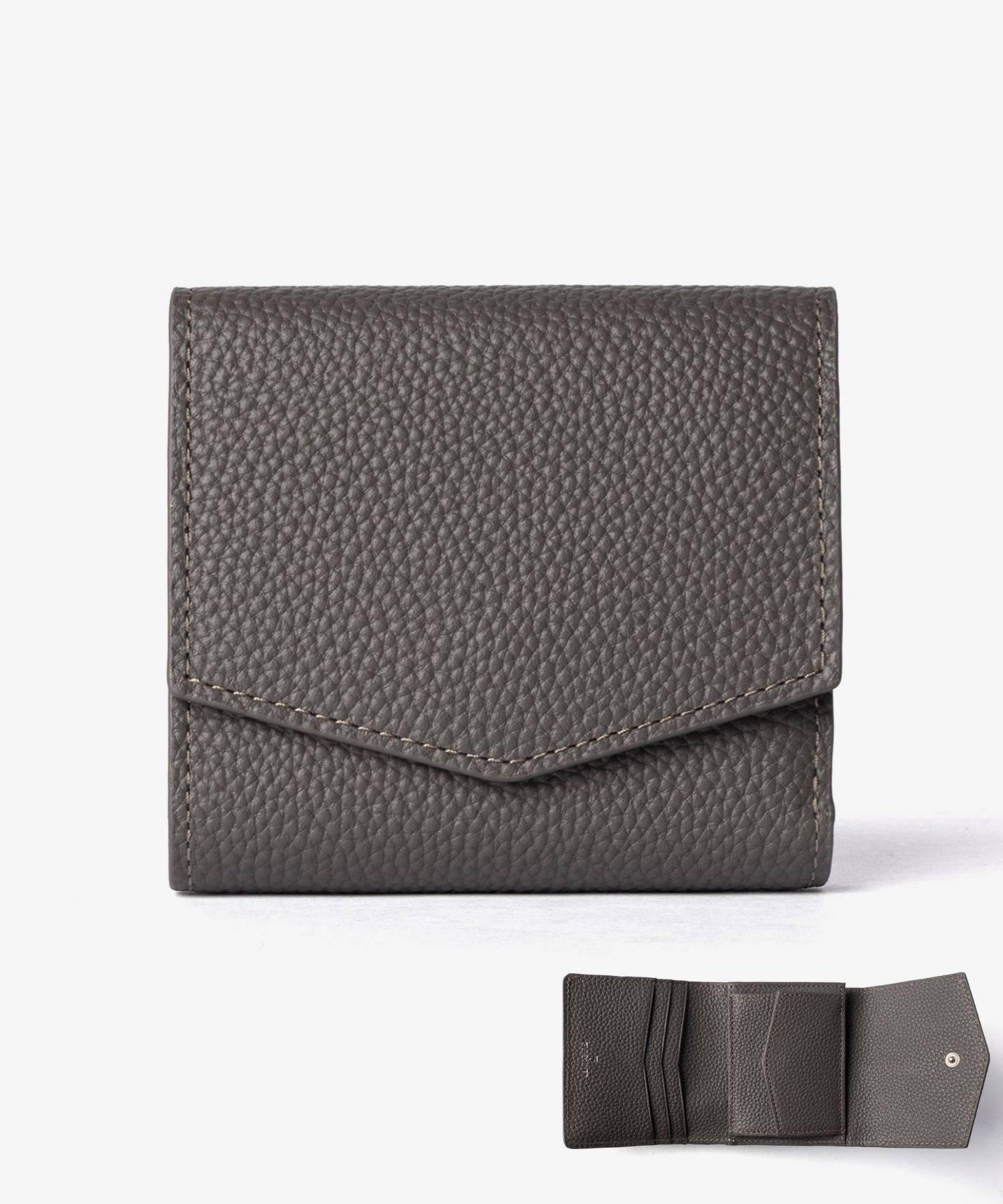 【名入れ】ギオネ GUIONNET DRYGRAIN ROLL WALLET ドライグレイン ロールウォレット PG510A 三つ折り財布 レザー ユニセックス 財布 | GUIONNET | 08