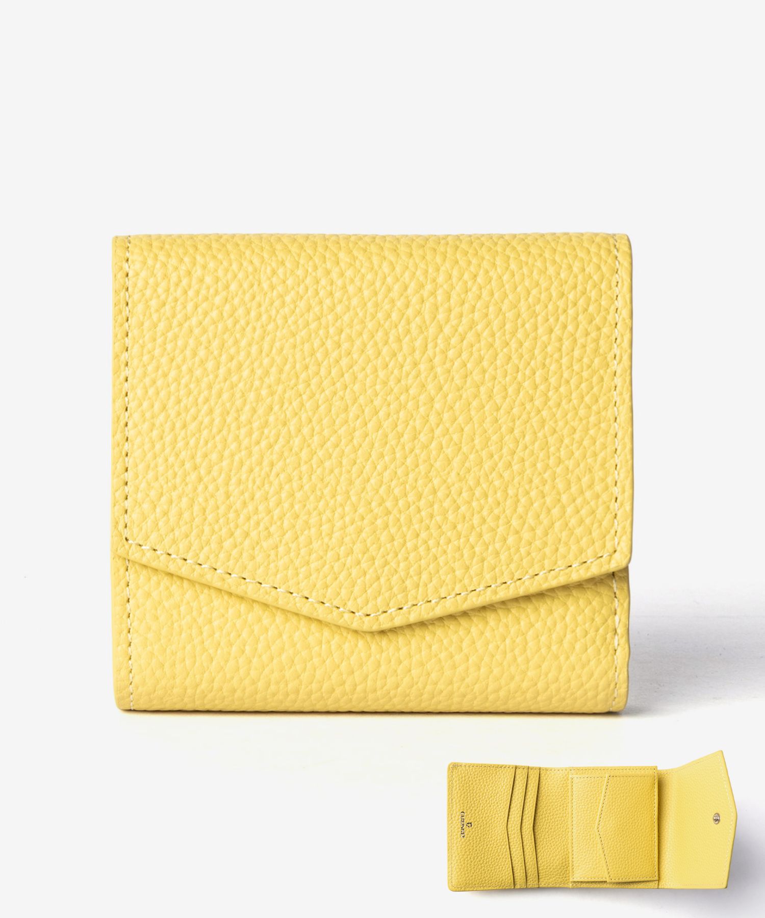 【名入れ】ギオネ GUIONNET DRYGRAIN ROLL WALLET ドライグレイン ロールウォレット PG510A 三つ折り財布 レザー ユニセックス 財布 | GUIONNET | 12