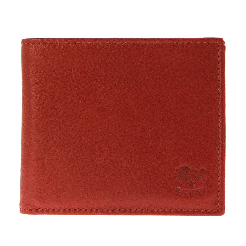 IL BISONTE イル ビゾンテ C0817 二つ折り財布 メンズ 財布 ミニ