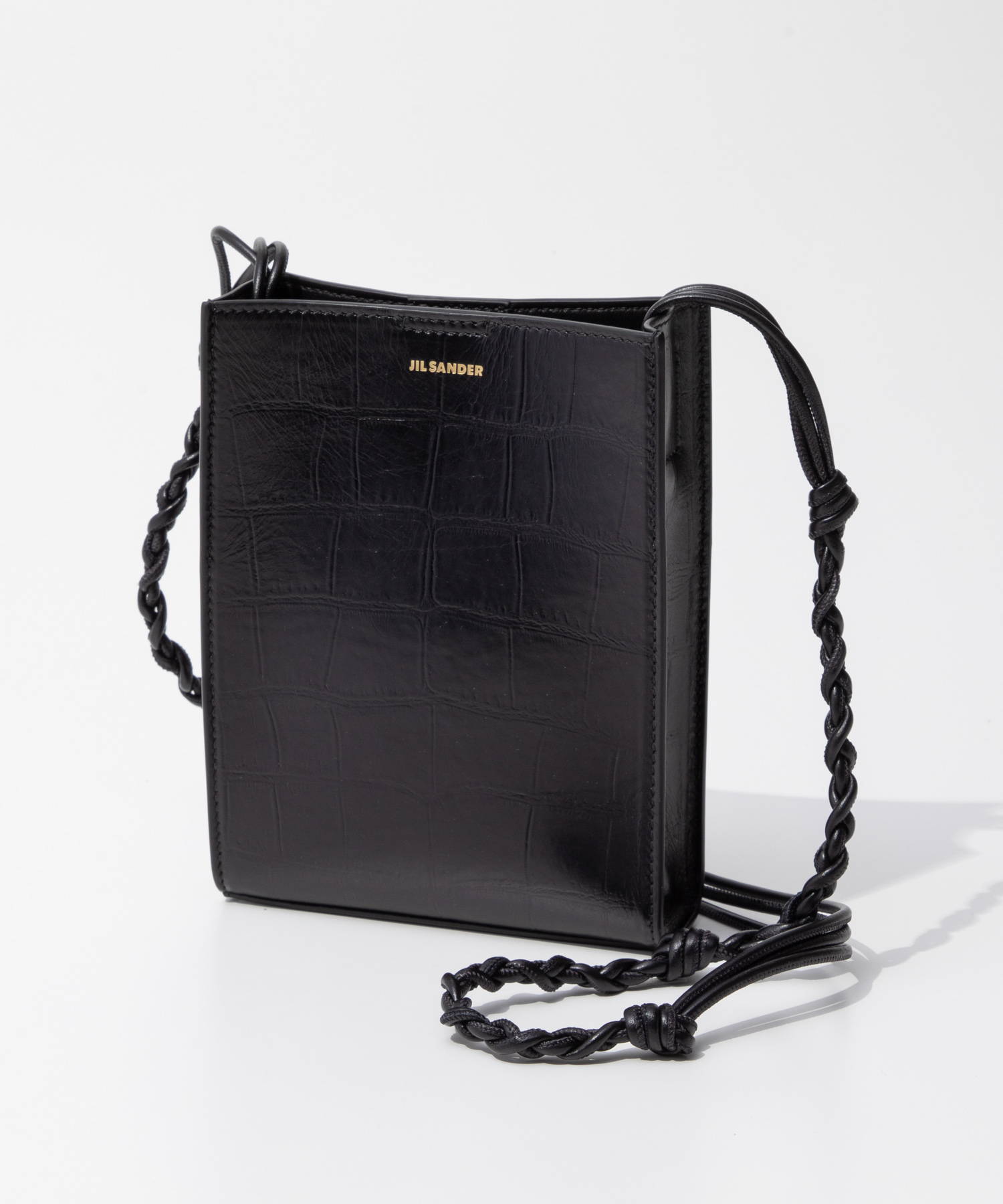 ジルサンダー JIL SANDER TANGLE MEDIUM タングル ミディアム ショルダーバッグ バッグ レザー レディース ブラック系 J25WG0002P5995001 【新品】 JIL SANDER（ジルサンダー） TANGLE MEDIUM タングル ミディアム