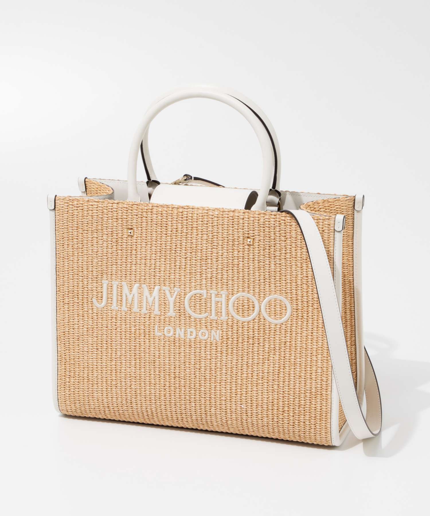 ジミーチュウ JIMMY CHOO AVENUE M TOTE JYC トートバッグ レディース バッグ アベニュー ロゴ刺繍 ミディアム レザー  ロゴ : jmc0000001005 : U-STREAM - 通販 - Yahoo!ショッピング