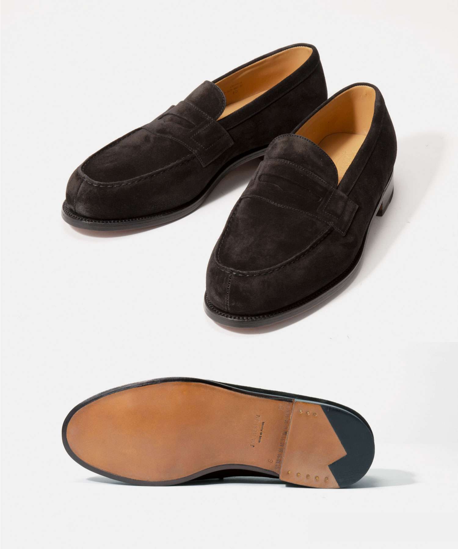 ジェイエムウエストン J.M.WESTON 11411011801F 11411541801F ビジネスシューズ ローファー LOAFER#180  メンズ BOXCALFLOAFER グッドイヤーウェルト製法