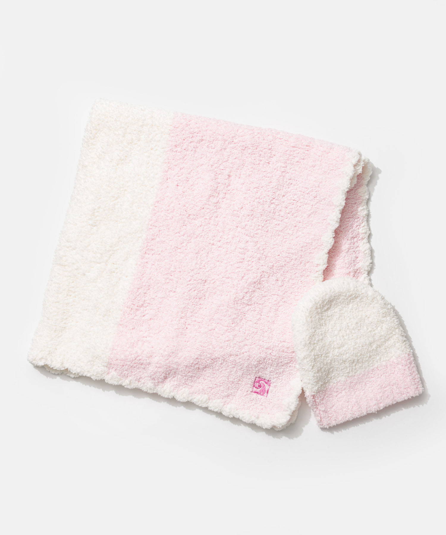 カシウエア Kashwere BBCH-BCB01 ブランケット Baby Blanket-Rugby Center Stripe w/ Cap ベビーブランケット  78×78cm 爆買 | Kashwere | 02