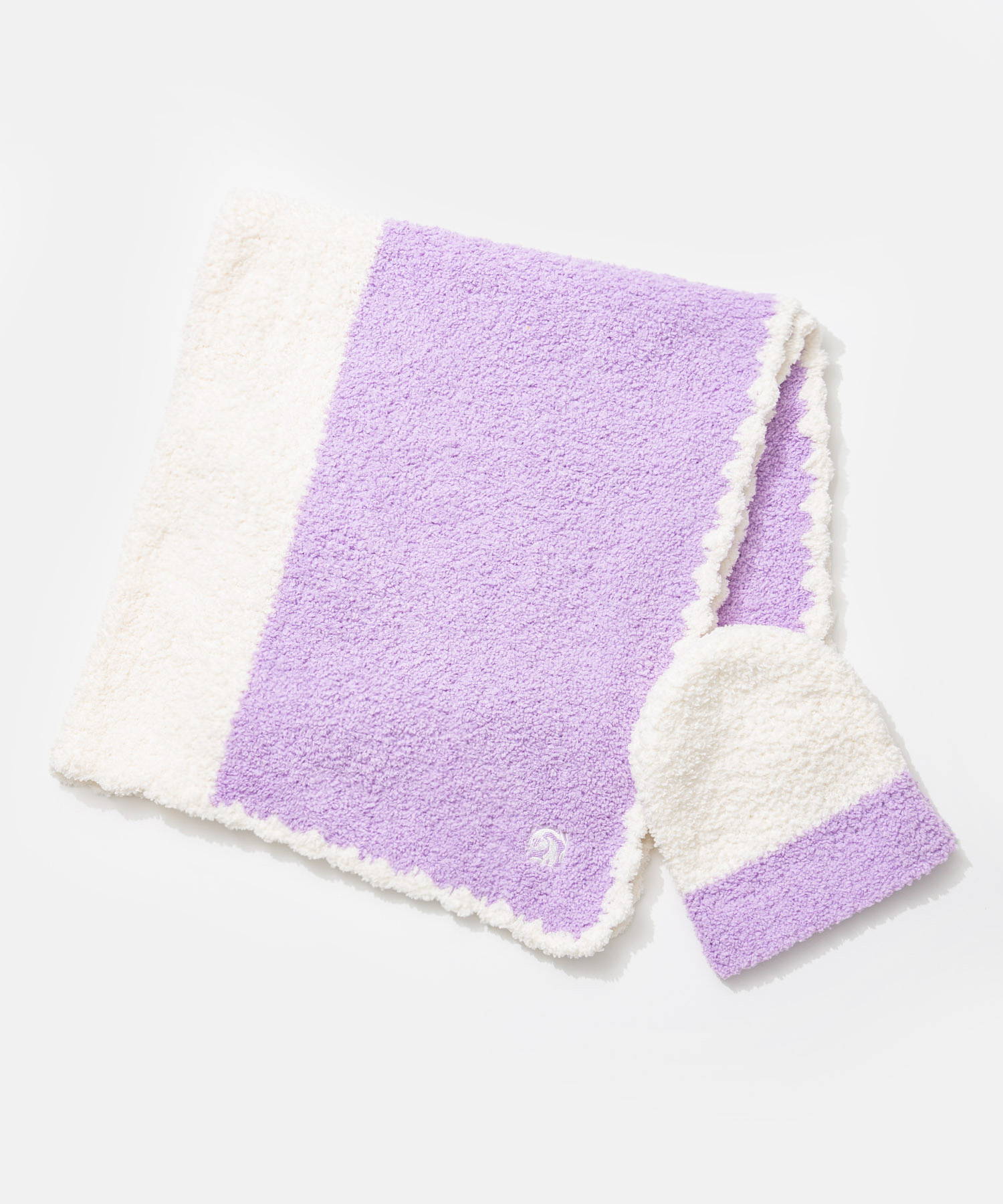 カシウエア Kashwere BBCH-BCB01 ブランケット Baby Blanket-Rugby Center Stripe w/ Cap ベビーブランケット  78×78cm 爆買 | Kashwere | 03