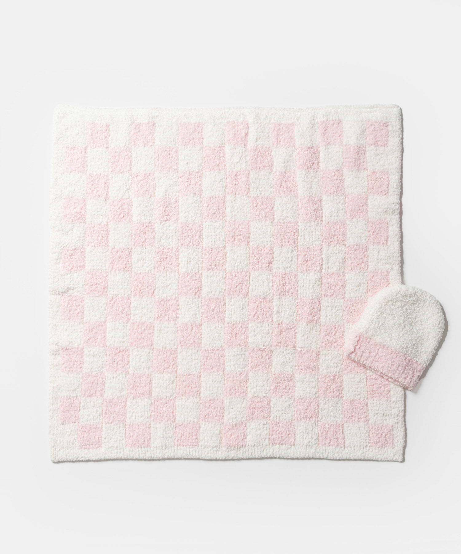 カシウエア Kashwere CHENILLA CLOUD シェニール クラウド Baby Blanket Check w/ Cap ベビー ブランケット チェック 格子柄 帽子付き BBCH-BCP04 爆買 | Kashwere | 04