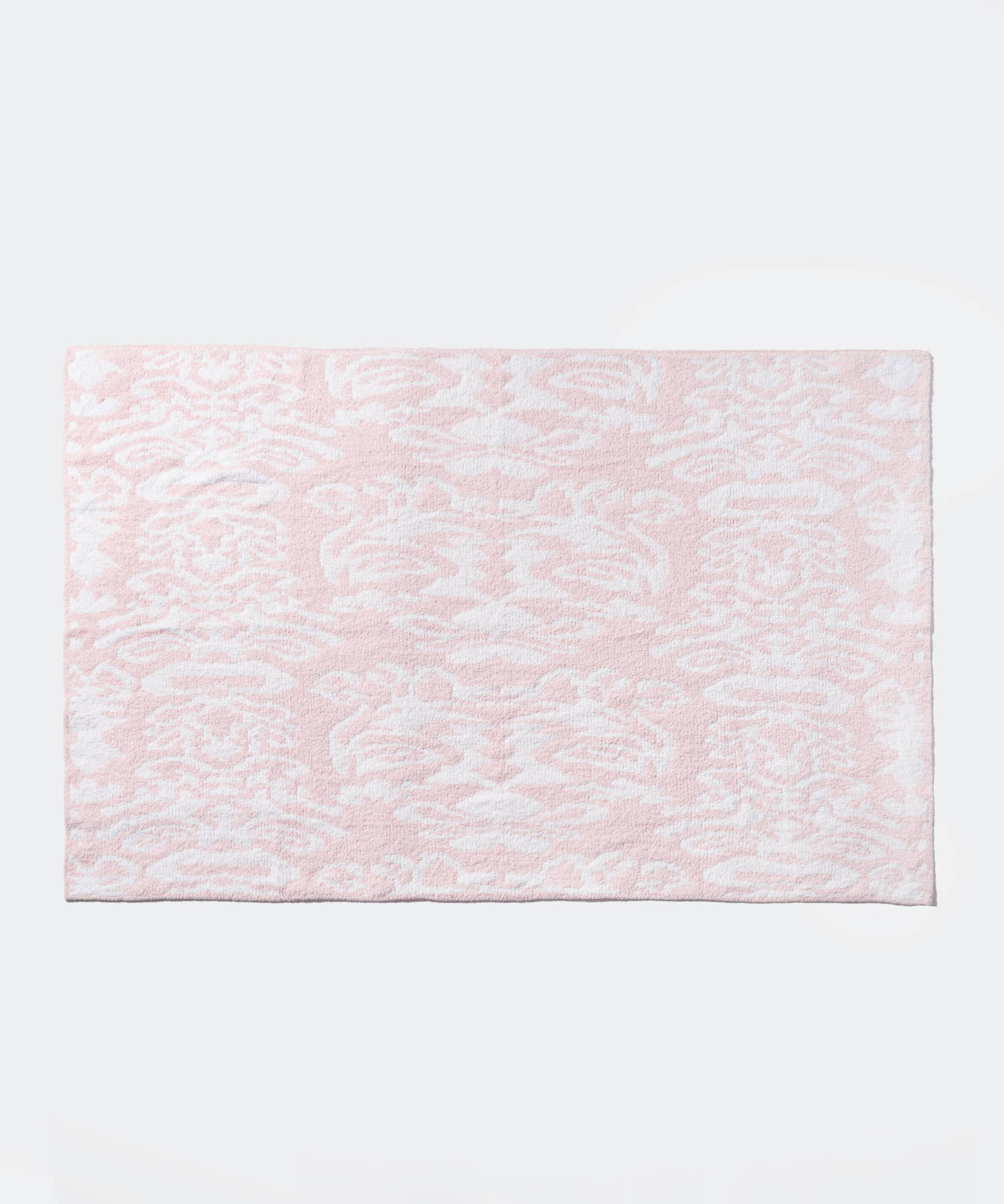 kashwere ブランケット（未使用、タグ付き）ダマスク　ピンク HALF BLANKET / DAMASK(85×110cm pink/white): BLANKET | kashwere