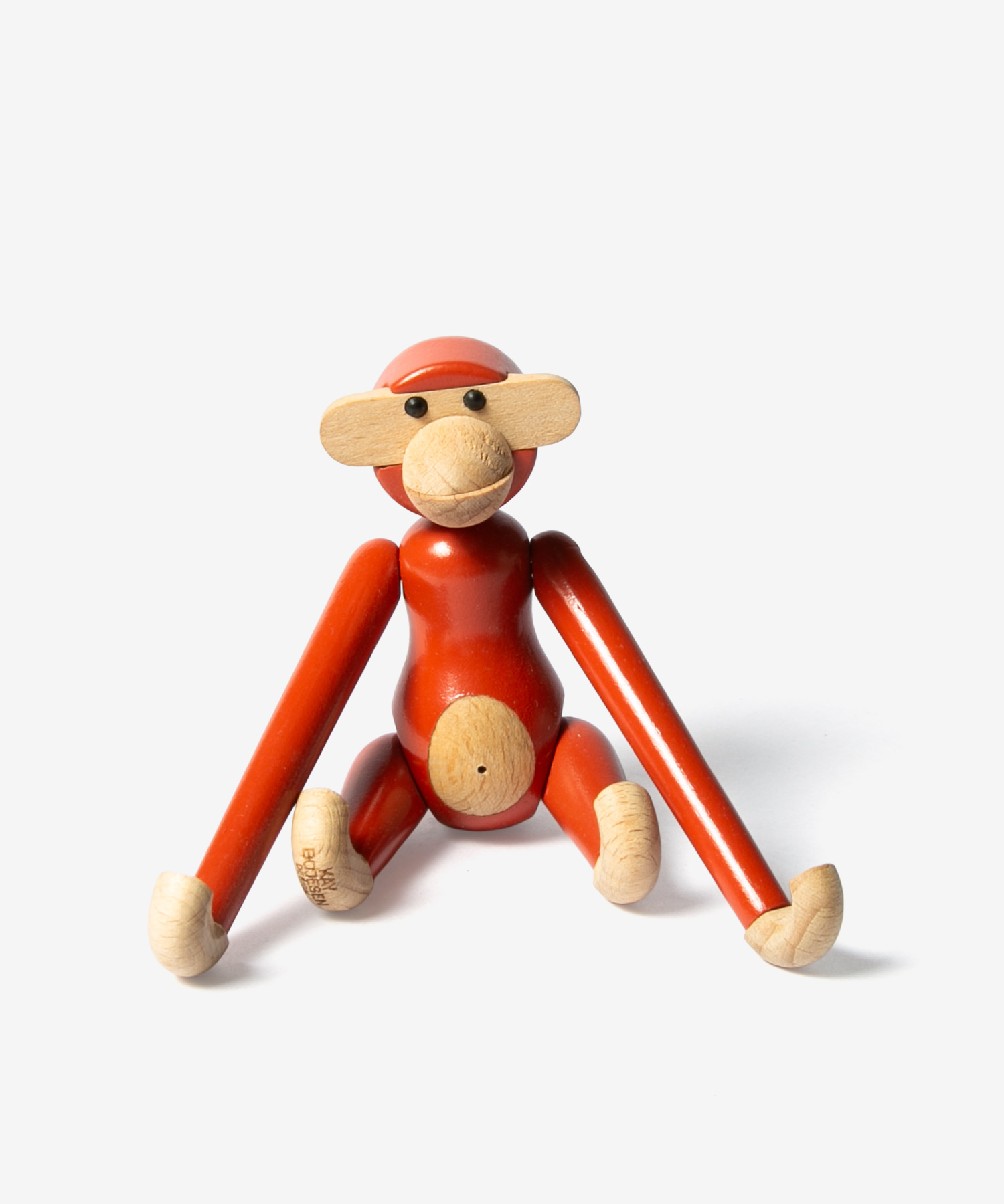 カイ・ボイスン Kay Bojesen MONKEY MINI モンキー ミニ 置物 ユニセックス インテリア 北欧 猿 木製玩具 カイボイスン 爆買の画像