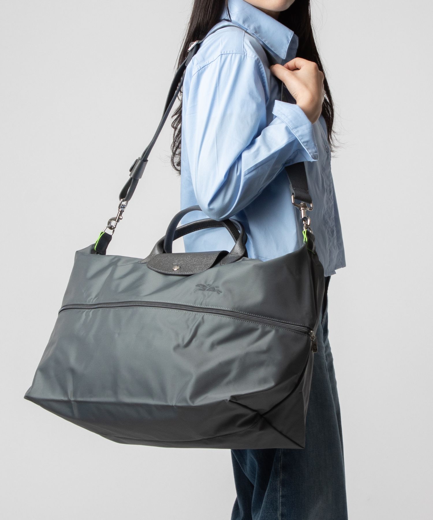LONGCHAMP ル プリアージュ ナイロントートトラベルバッグ 新品未使用品 LONGCHAMP（ロンシャン） LONGCHAMP Le Pliage Green ル プリアージュ