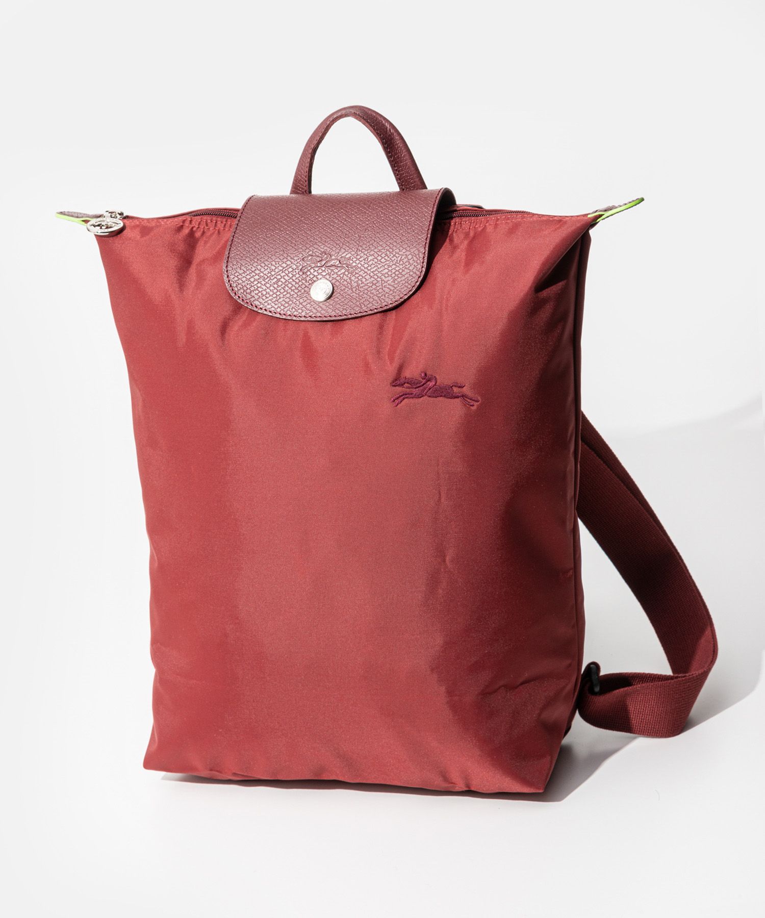ロンシャン　リュック　ルプリアージュ　赤　ワインレッド LONGCHAMP（ロンシャン） LONGCHAMP Le Pliage Green ル プリアージュ