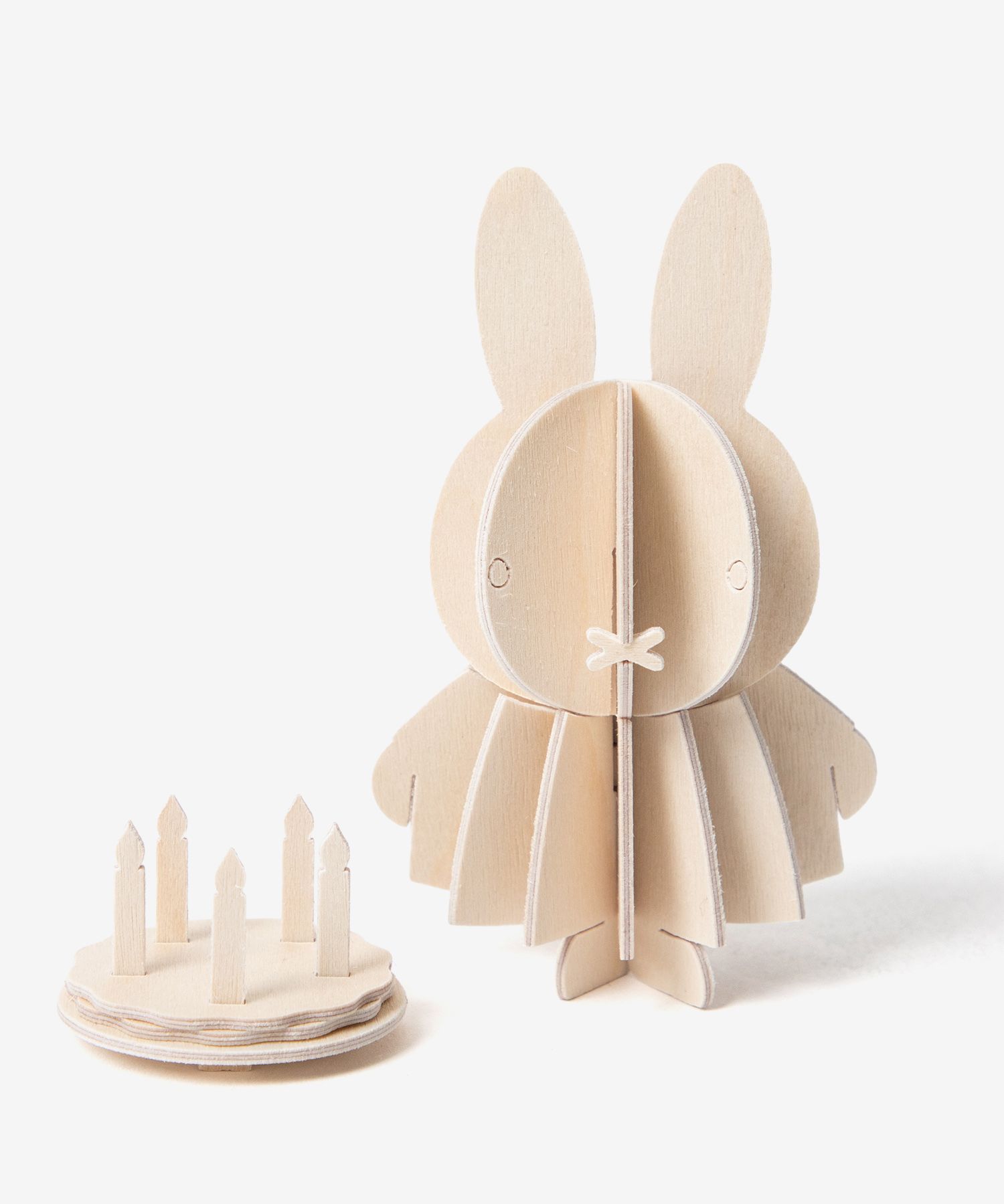 ロヴィ Lovi MIFFY BY LOVI COLOR YOURSELF ミッフィー Miffy & Cake 10cm ケーキ オーナメントカード グリーティングカード 北欧 爆買 | lovi | 01