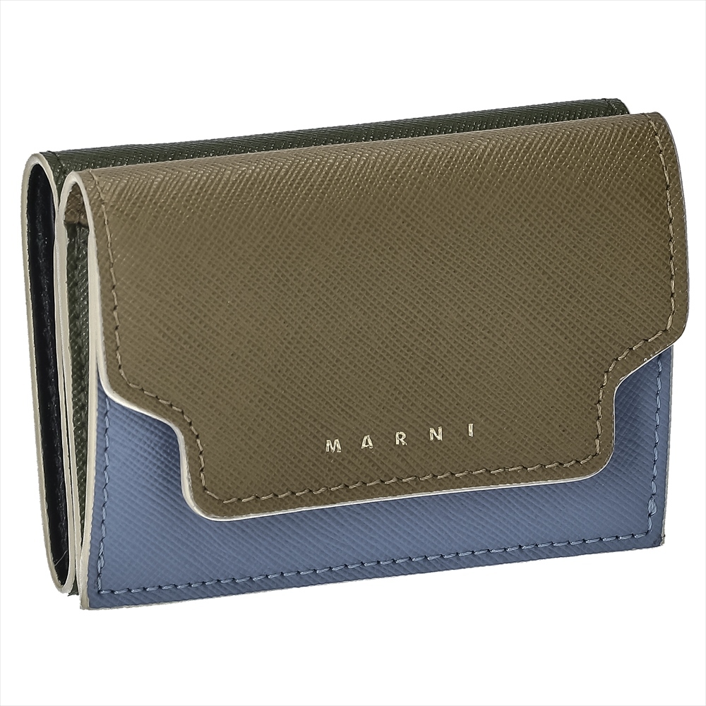 マルニ MARNI PFMOW02U09 LV520 三つ折り財布 レディース ミニ財布