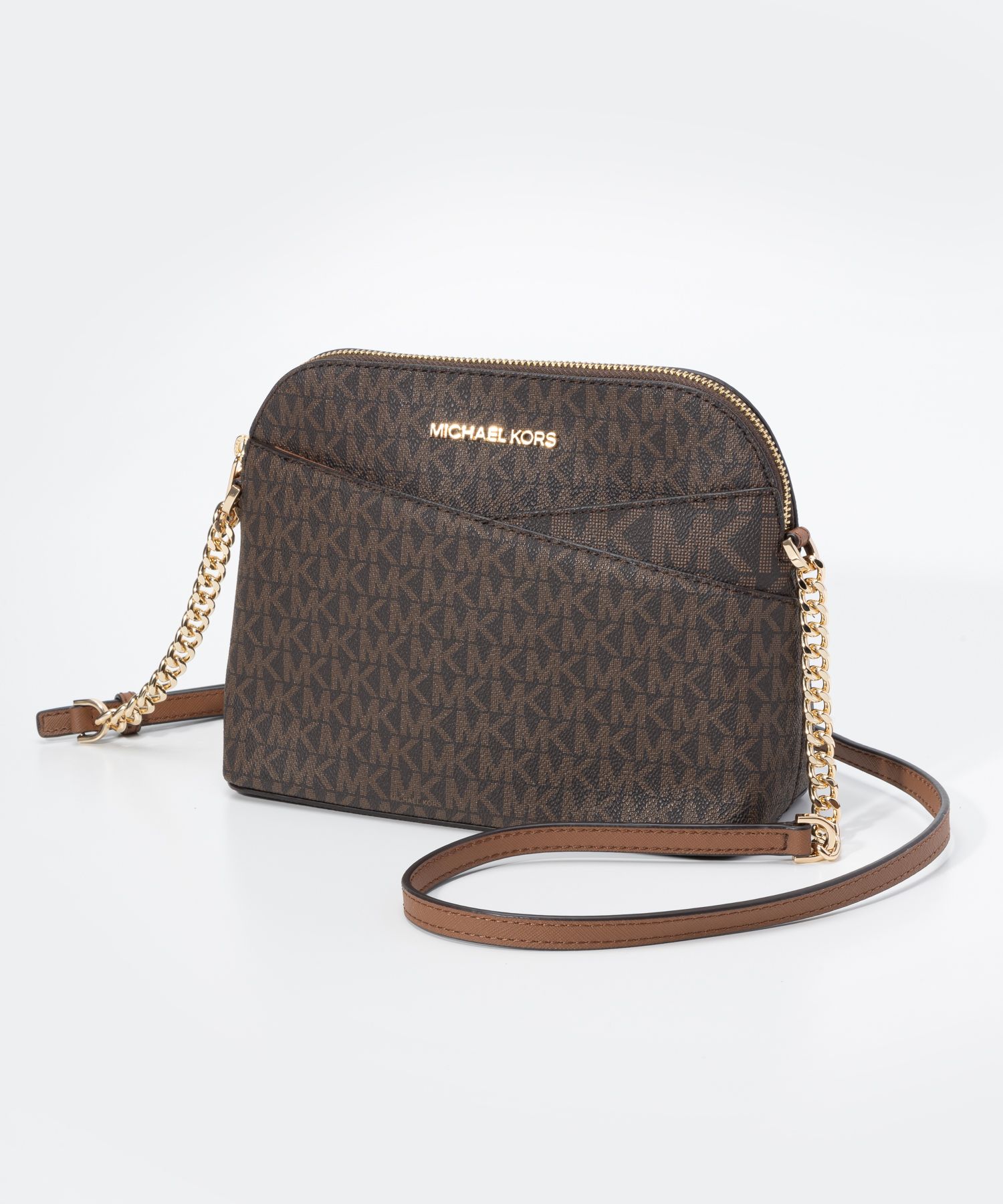 MICHAEL KORS マイケルコース Jet Set Travel Medium Logo Dome