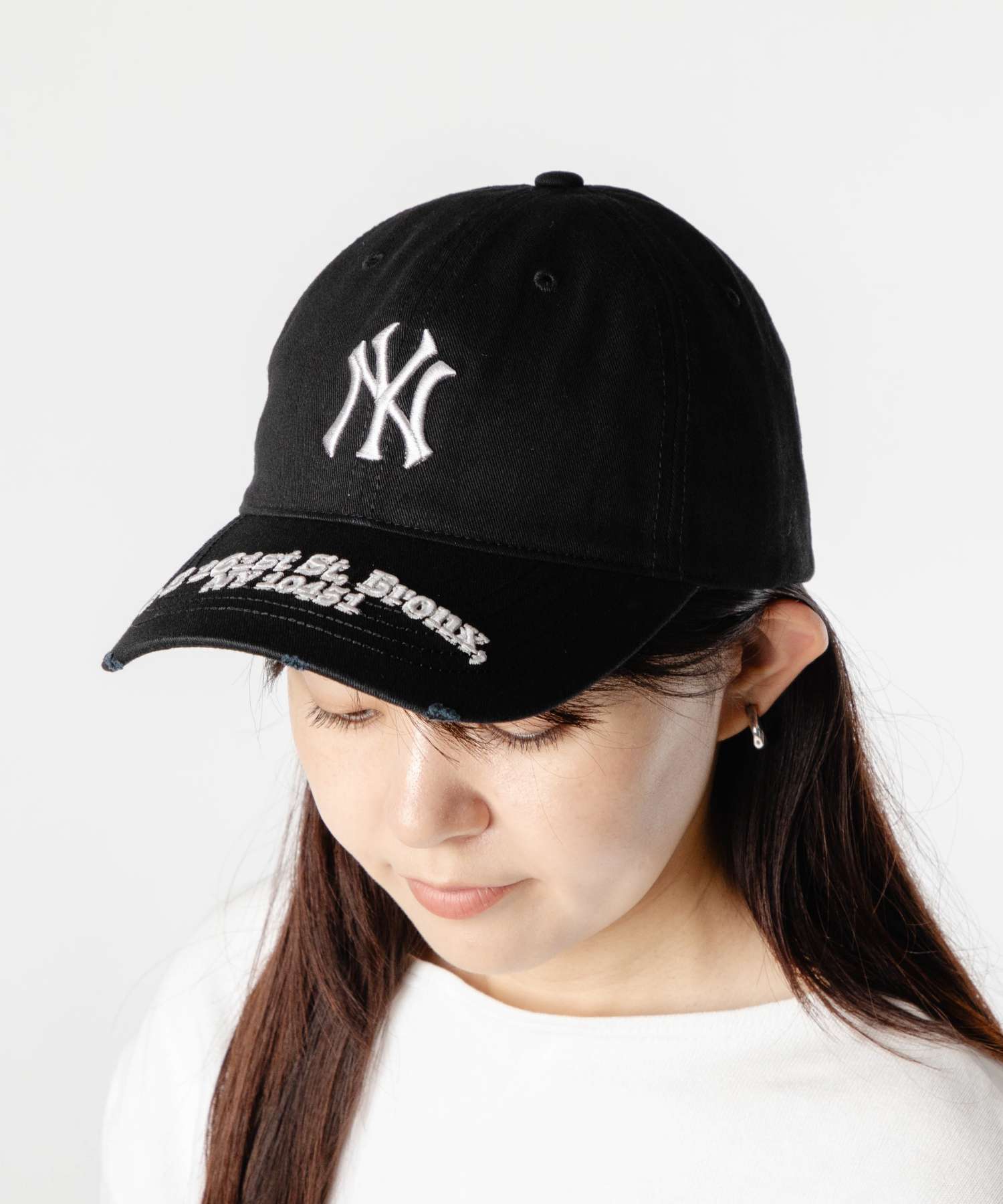 エムエルビーコリア MLB Korea Street Address Unstructured Ballcap ストリート アドレス アンストラクチャード ボールキャップ 3ACPB026N キャップ | MLB | 01