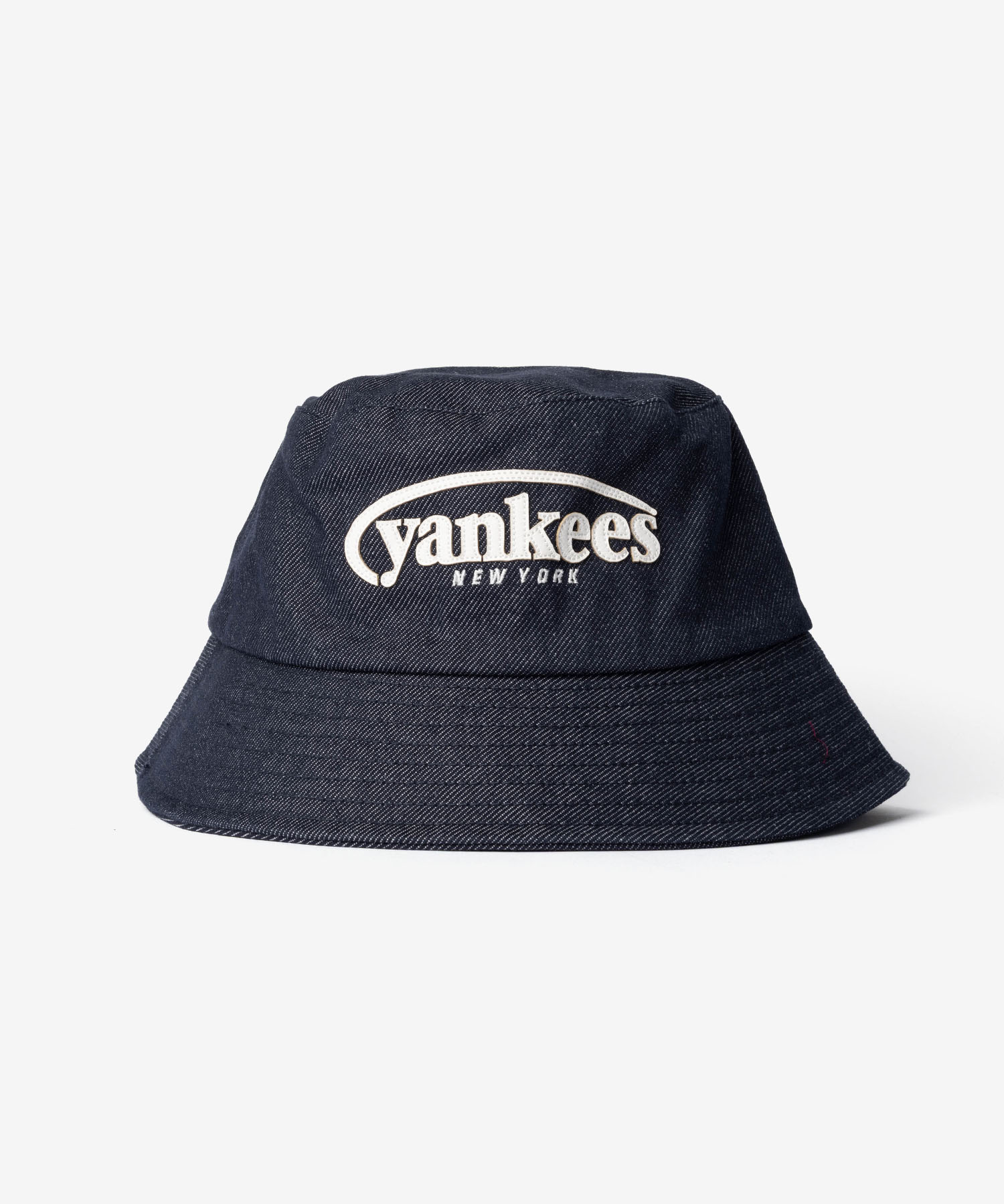 エムエルビーコリア MLB Korea Vintage Denim Curve Logo Bucket Hat ヴィンテージ デニム カーブ ロゴ バケットハット 3AHTV026N | MLB | 02